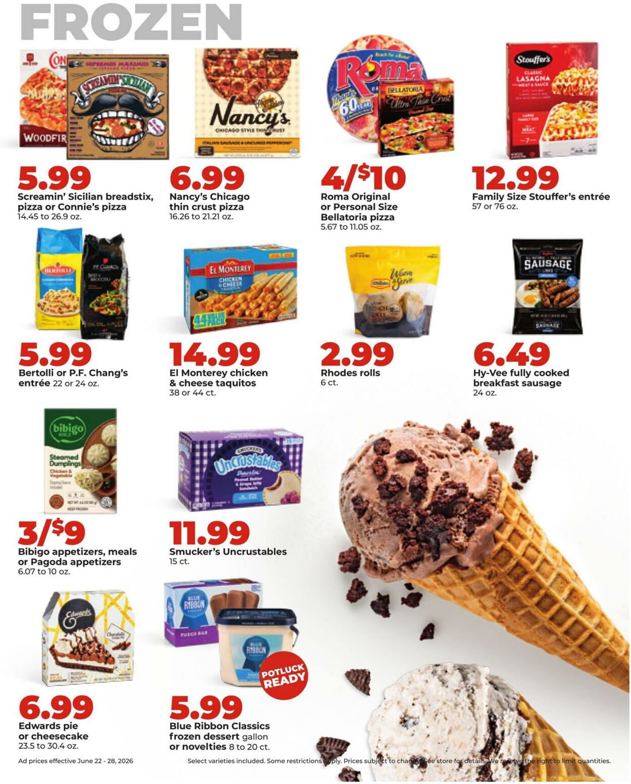Weekly ad Hy-Vee 06/22/2026 - 06/28/2026