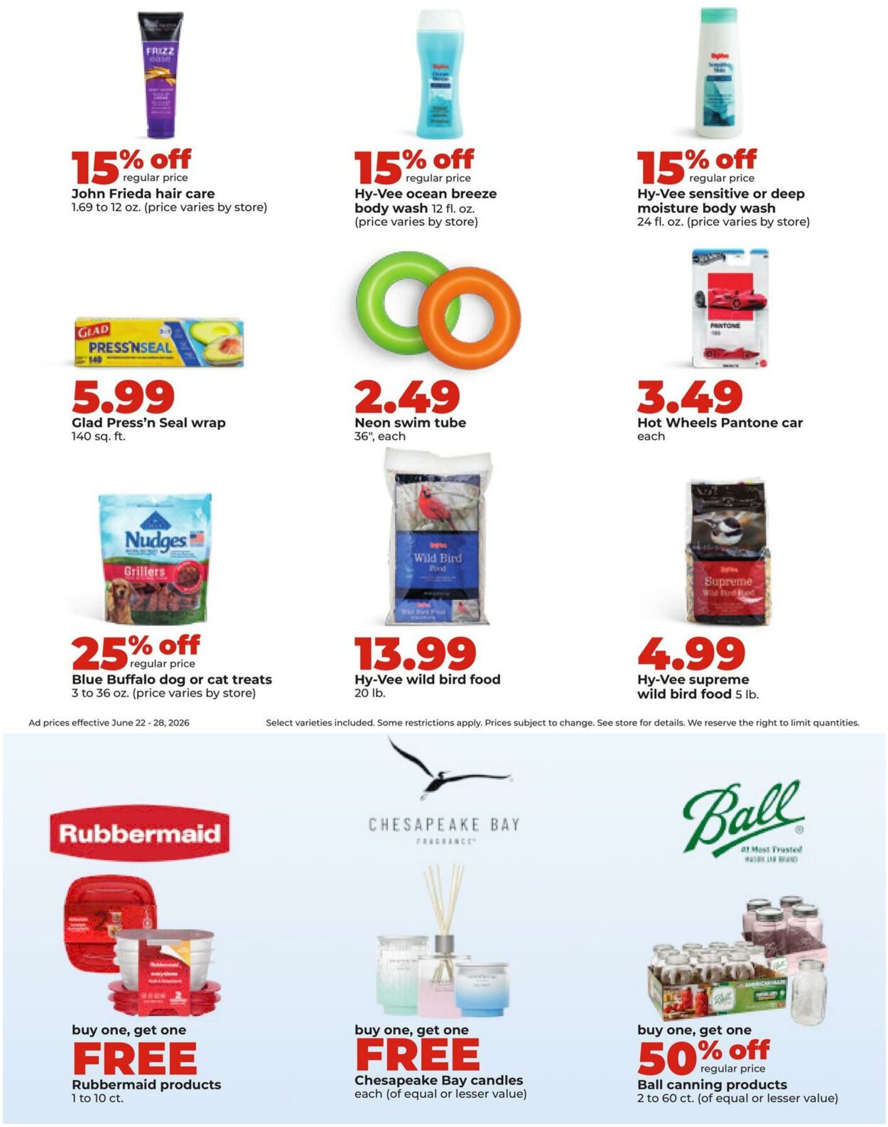 Weekly ad Hy-Vee 06/22/2026 - 06/28/2026