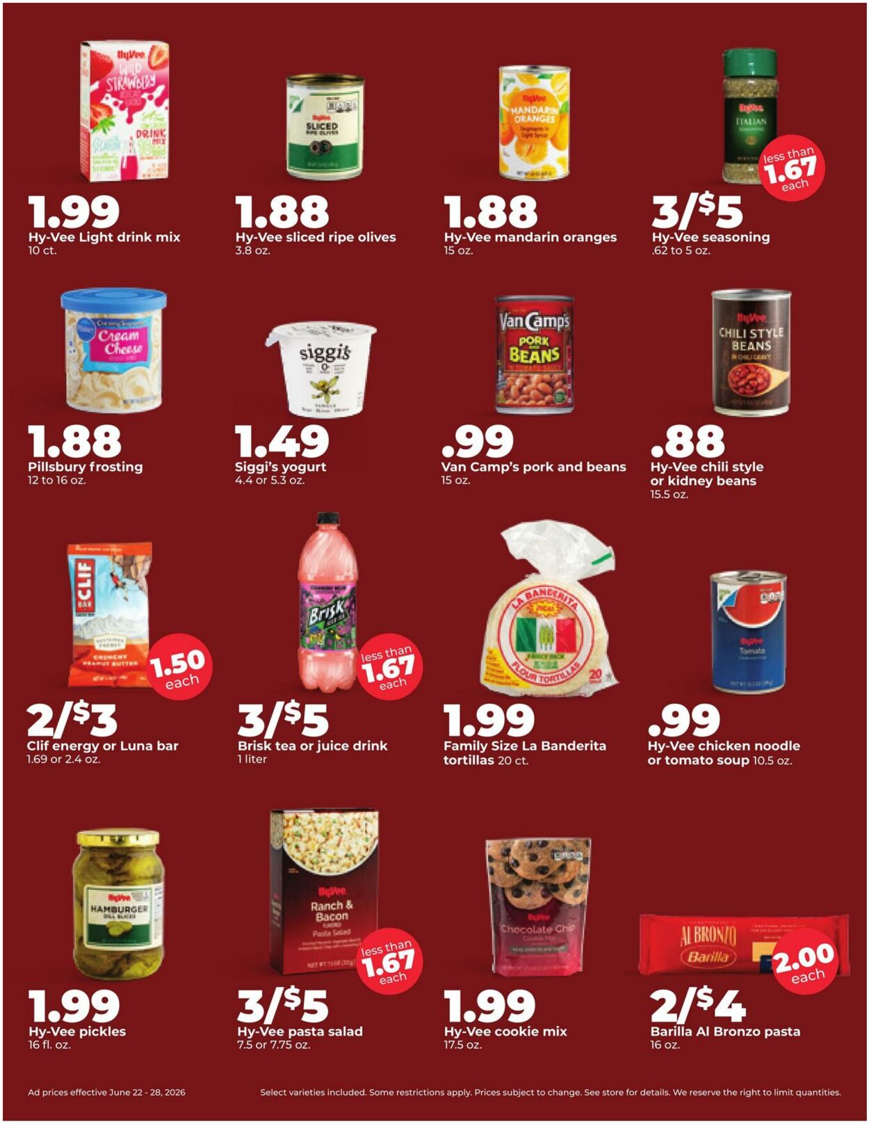 Weekly ad Hy-Vee 06/22/2026 - 06/28/2026