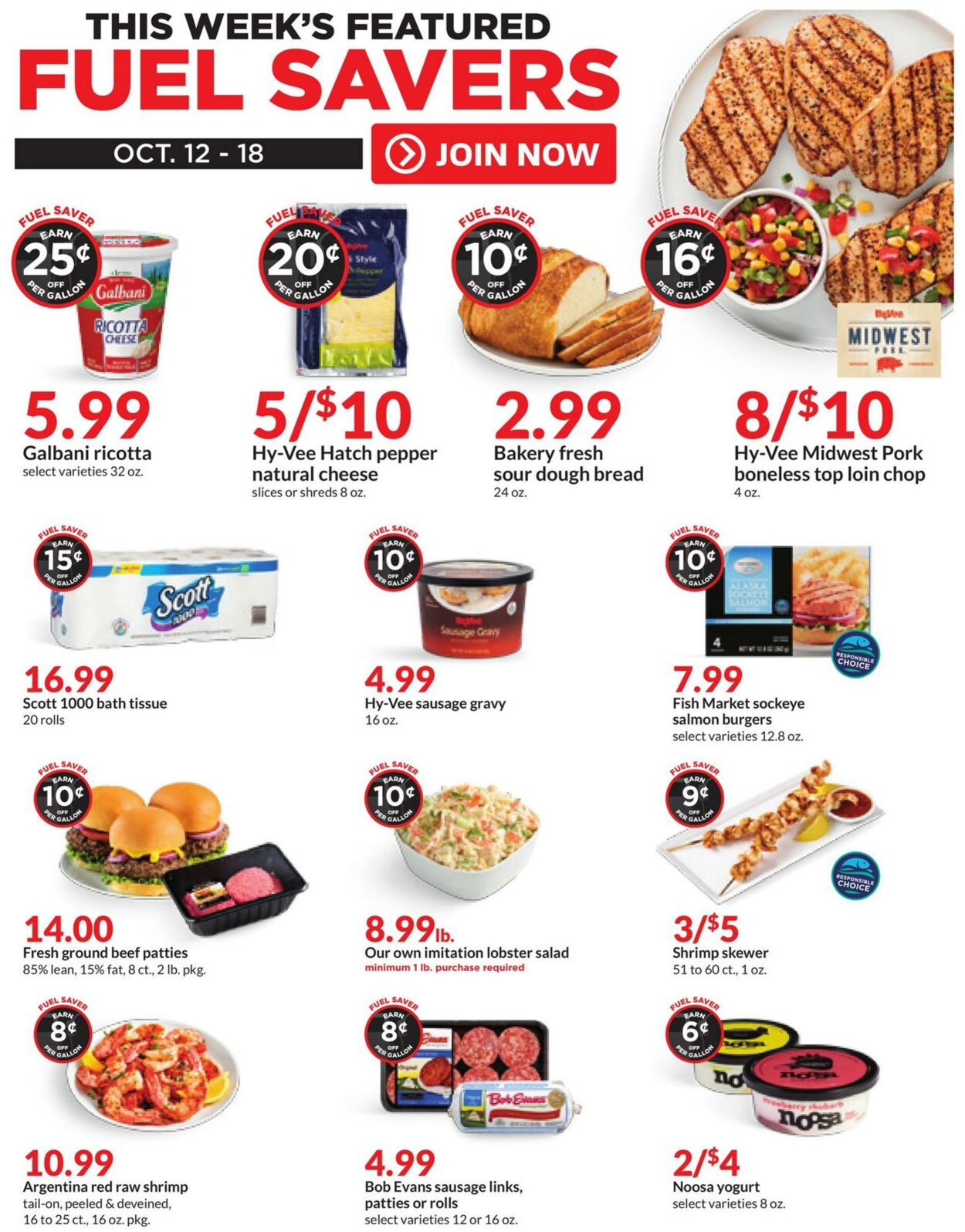 Weekly ad Hy-Vee 10/12/2022 - 10/18/2022