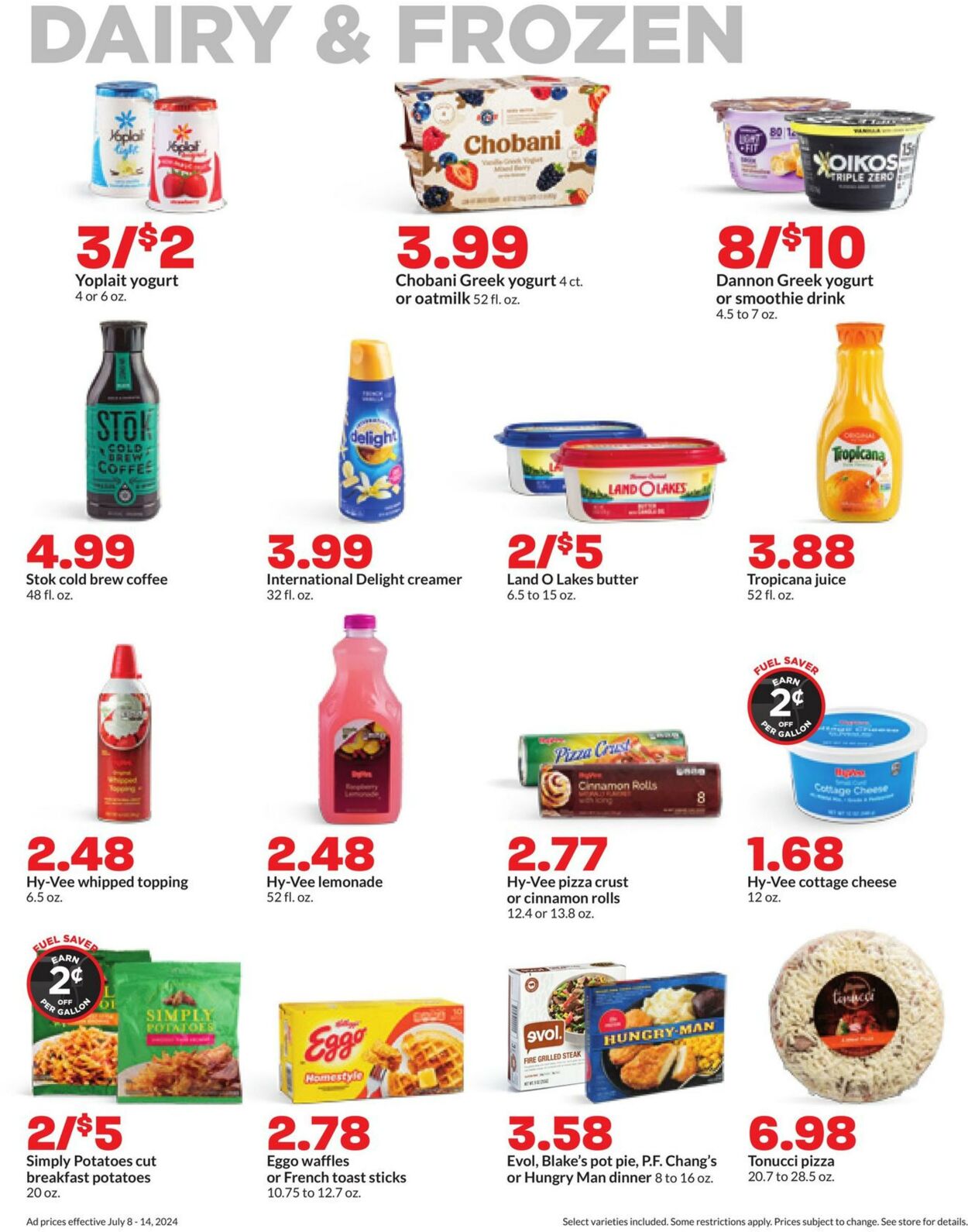 Weekly ad Hy-Vee 07/08/2024 - 07/14/2024