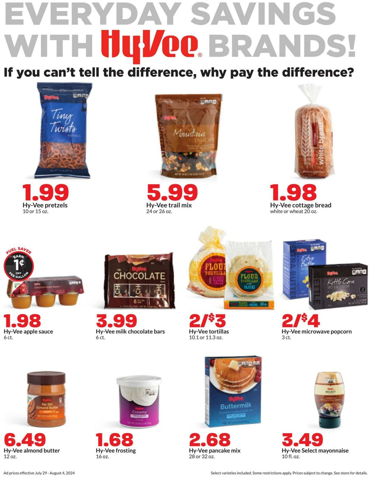 Weekly ad Hy-Vee 07/29/2024 - 08/04/2024