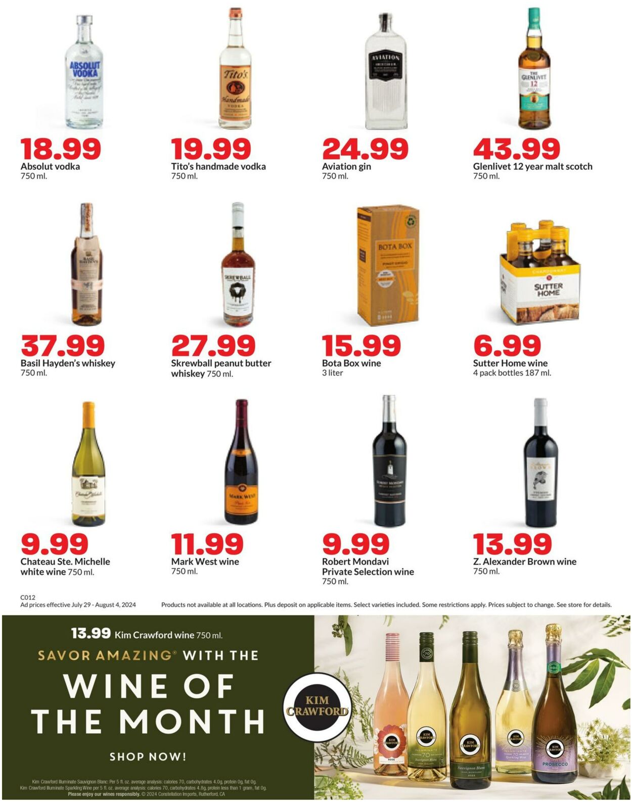 Weekly ad Hy-Vee 07/29/2024 - 08/04/2024