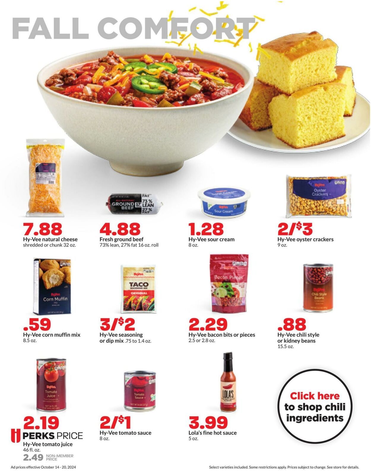 Weekly ad Hy-Vee 10/14/2024 - 10/20/2024