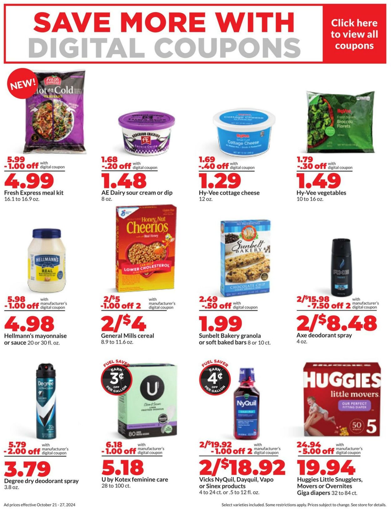 Weekly ad Hy-Vee 10/21/2024 - 10/27/2024