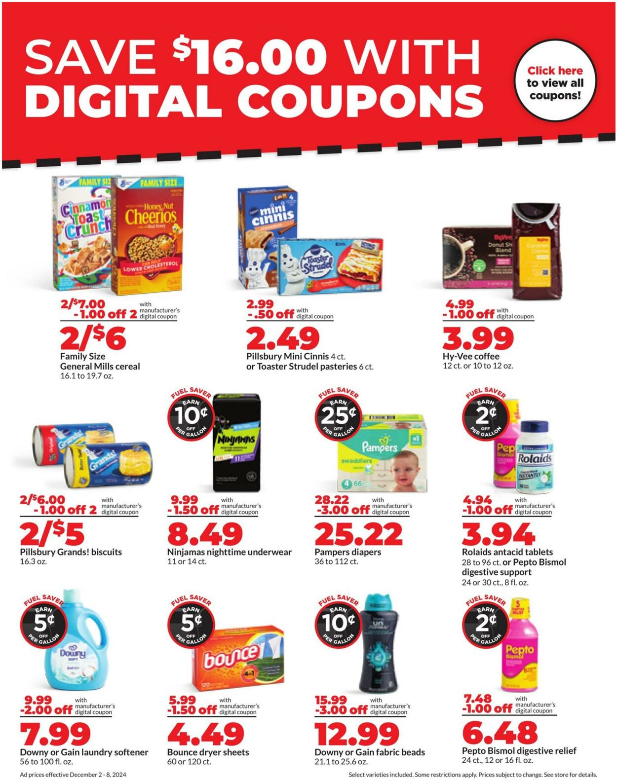 Weekly ad Hy-Vee 12/02/2024 - 12/08/2024