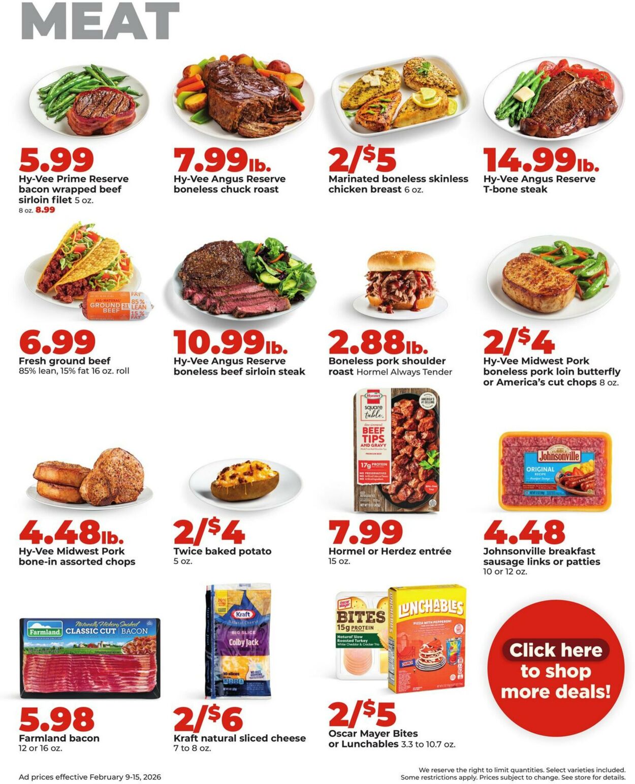 Weekly ad Hy-Vee 02/09/2026 - 02/15/2026