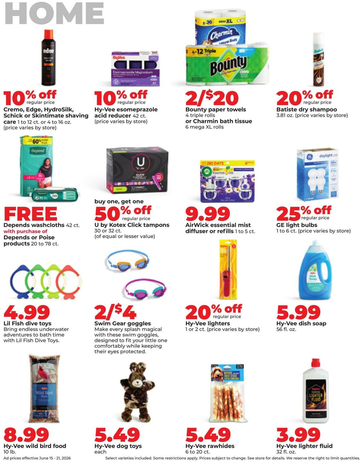 Weekly ad Hy-Vee 06/15/2026 - 06/21/2026