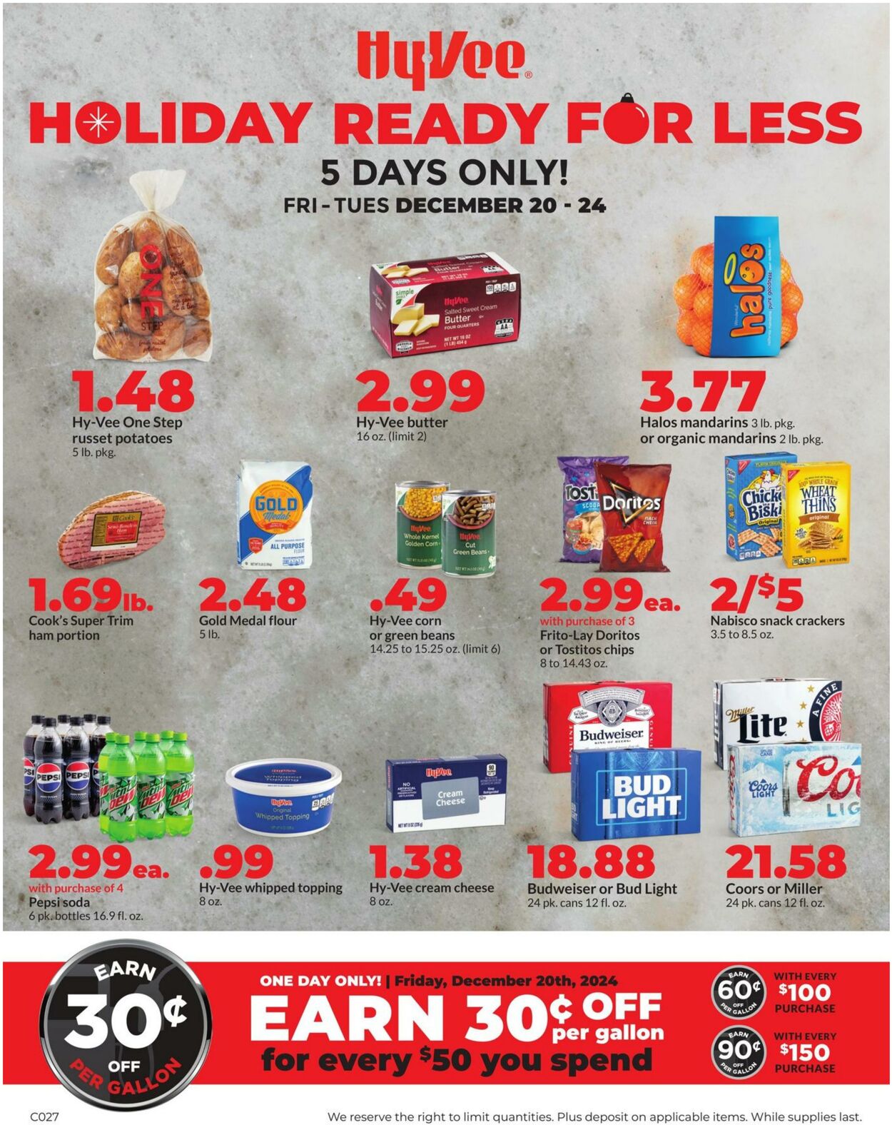 Weekly ad Hy-Vee 12/20/2024 - 12/24/2024