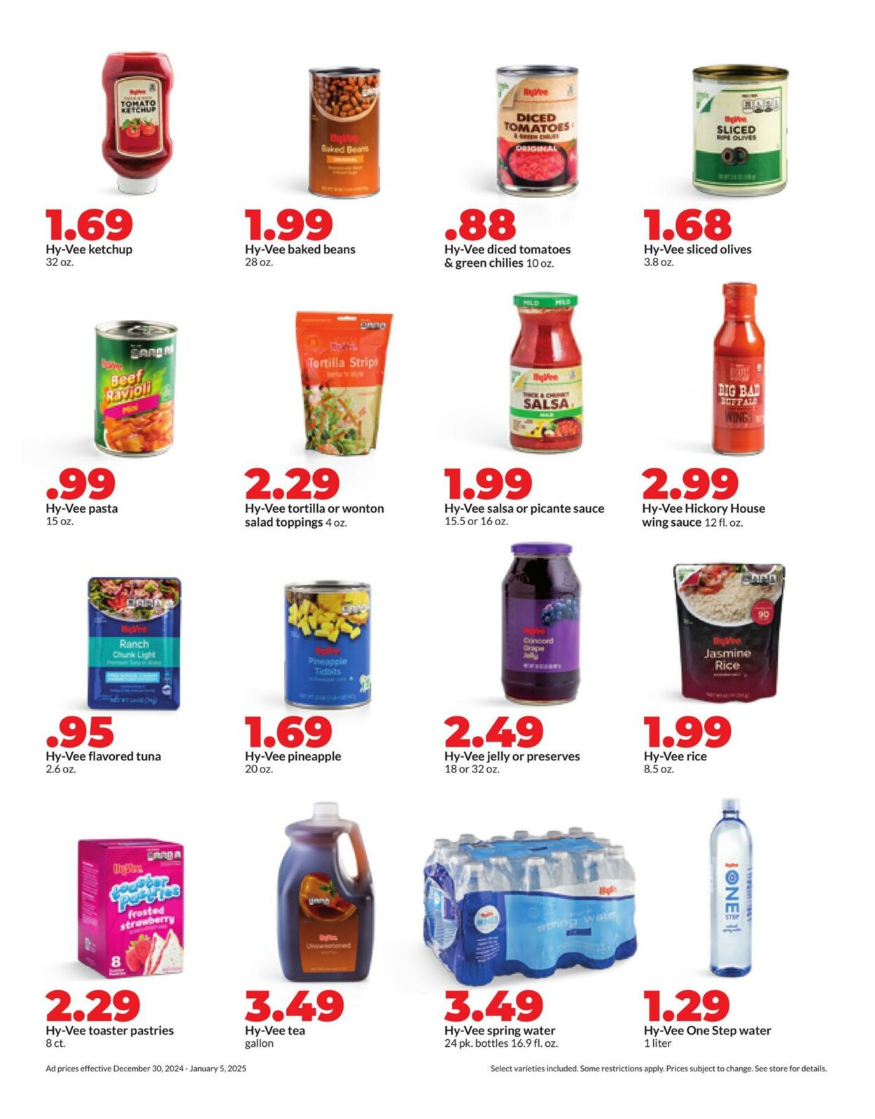 Weekly ad Hy-Vee 12/30/2024 - 01/07/2025