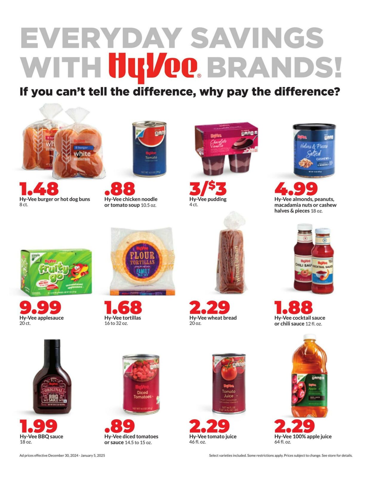 Weekly ad Hy-Vee 12/30/2024 - 01/07/2025