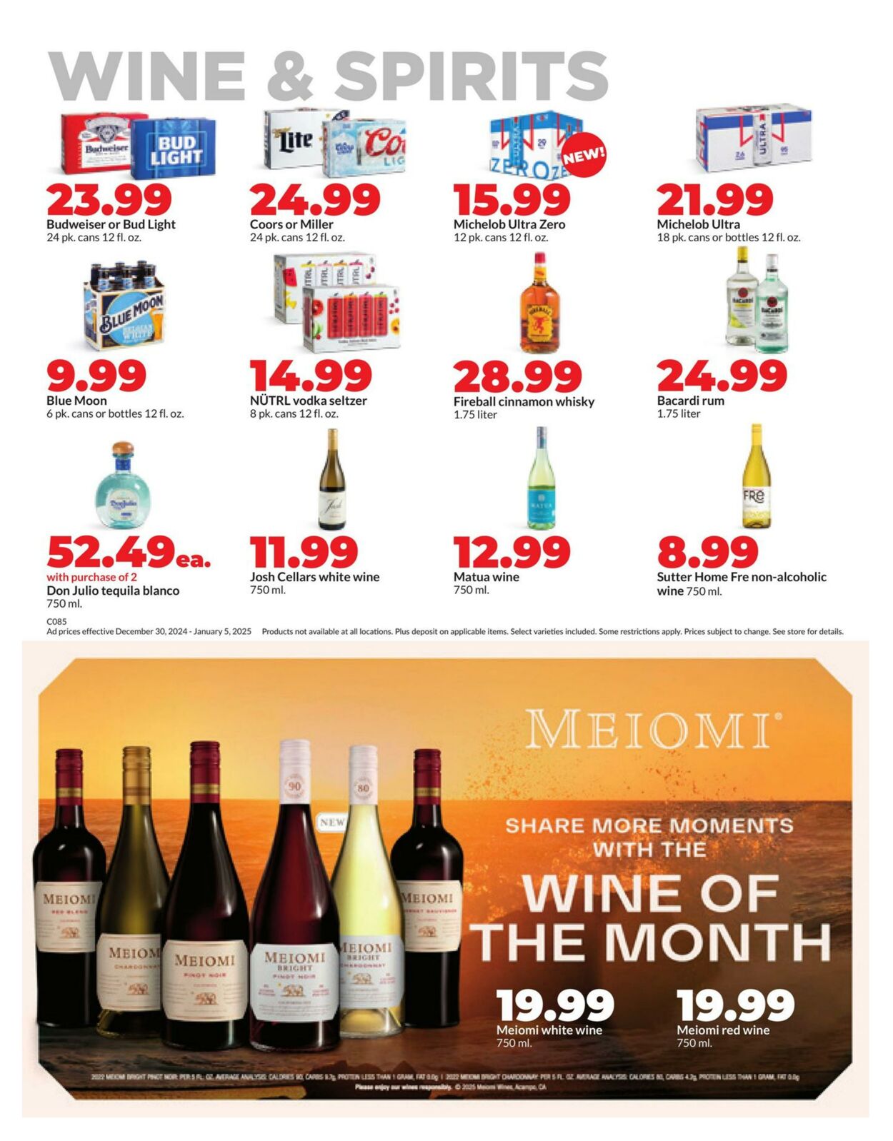 Weekly ad Hy-Vee 12/30/2024 - 01/07/2025