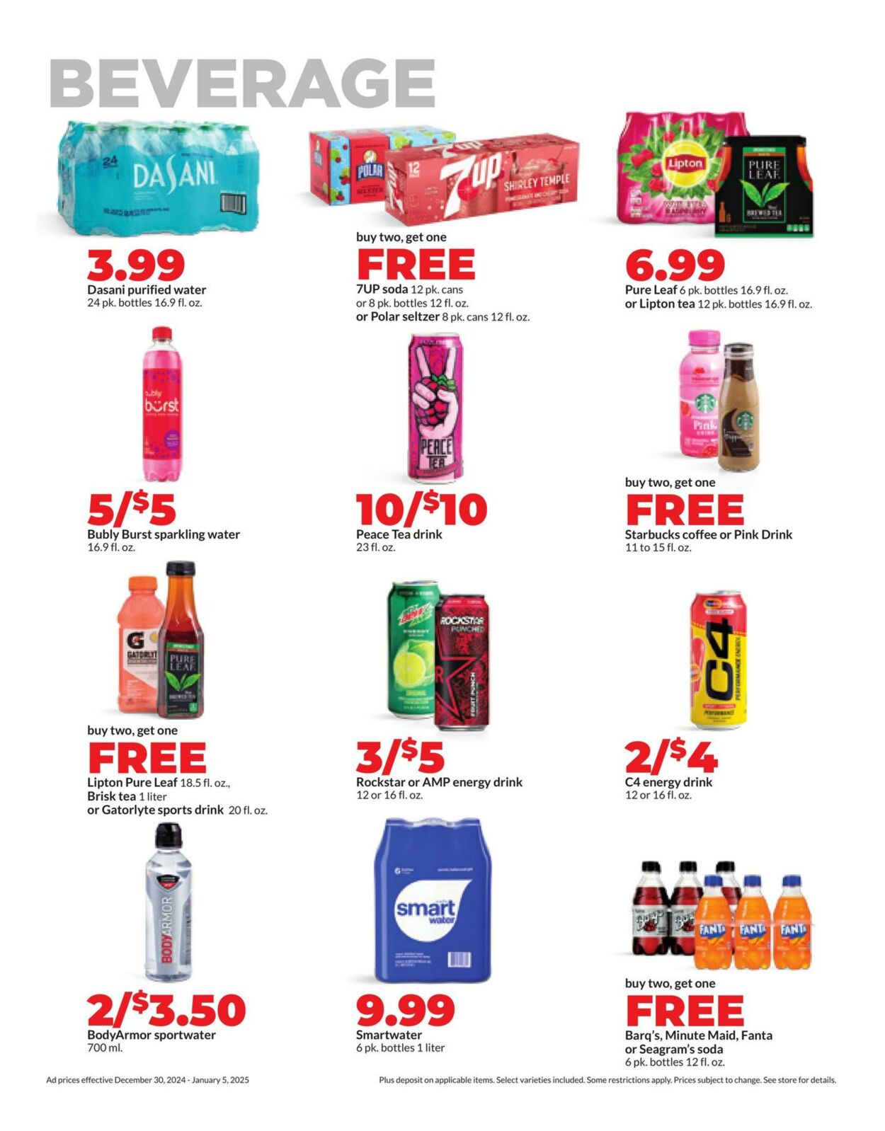 Weekly ad Hy-Vee 12/30/2024 - 01/07/2025