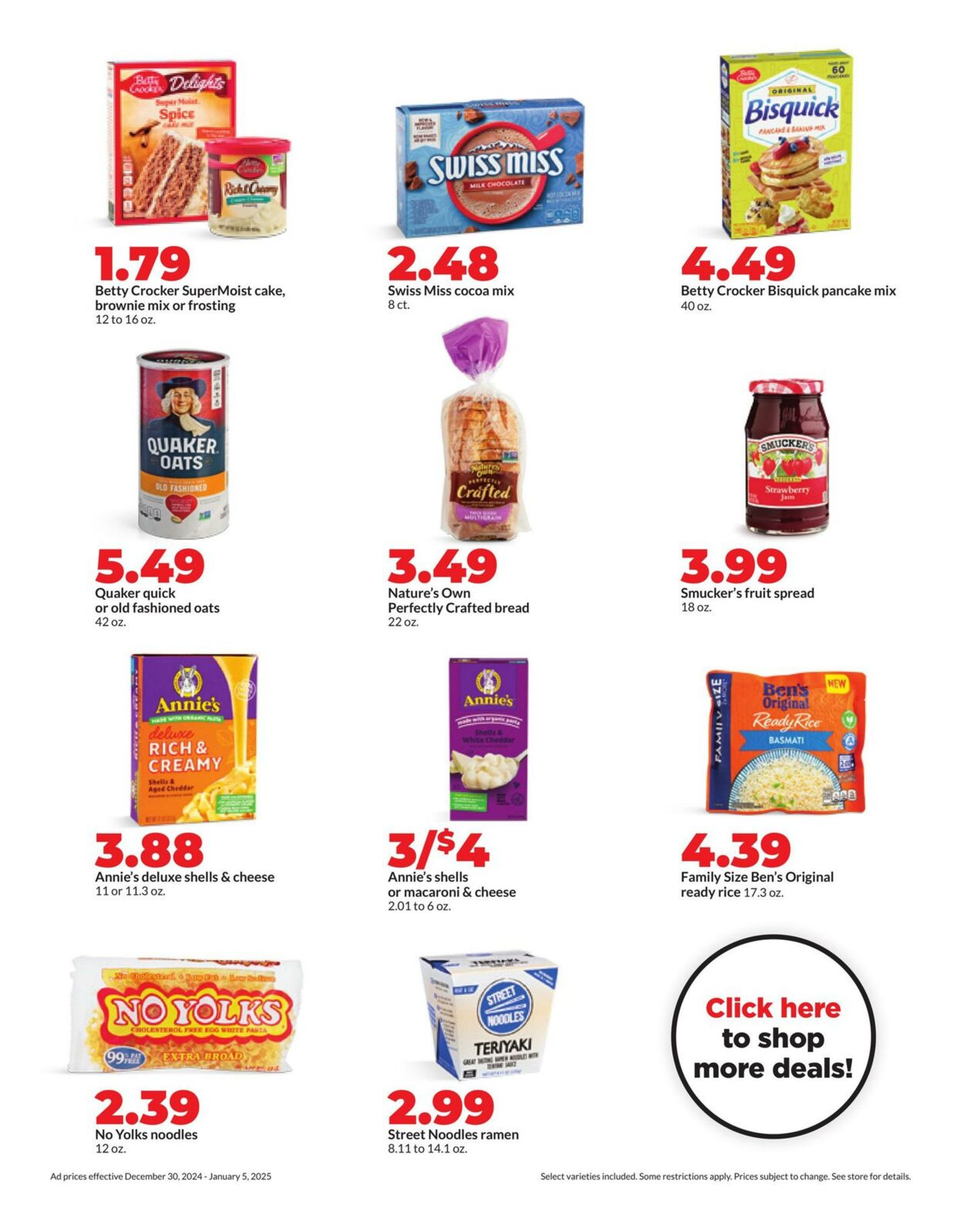 Weekly ad Hy-Vee 12/30/2024 - 01/07/2025