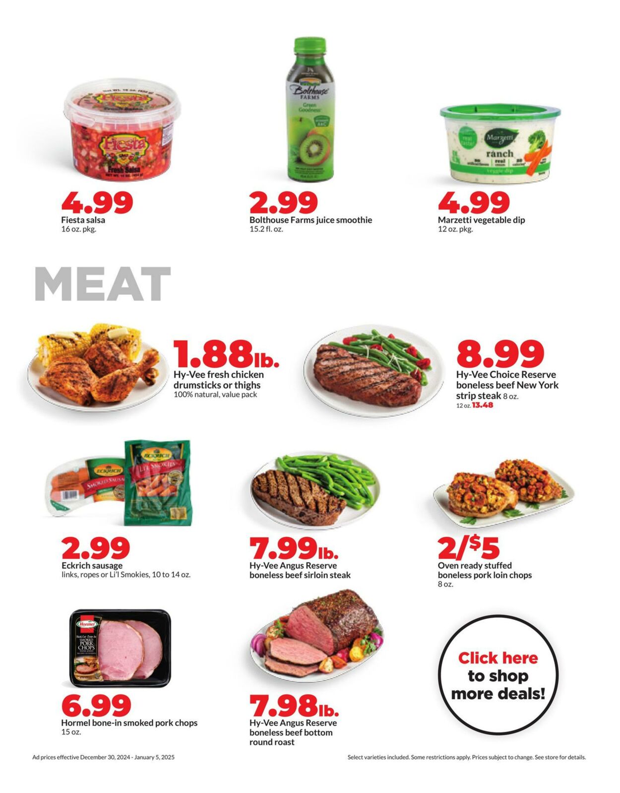 Weekly ad Hy-Vee 12/30/2024 - 01/07/2025