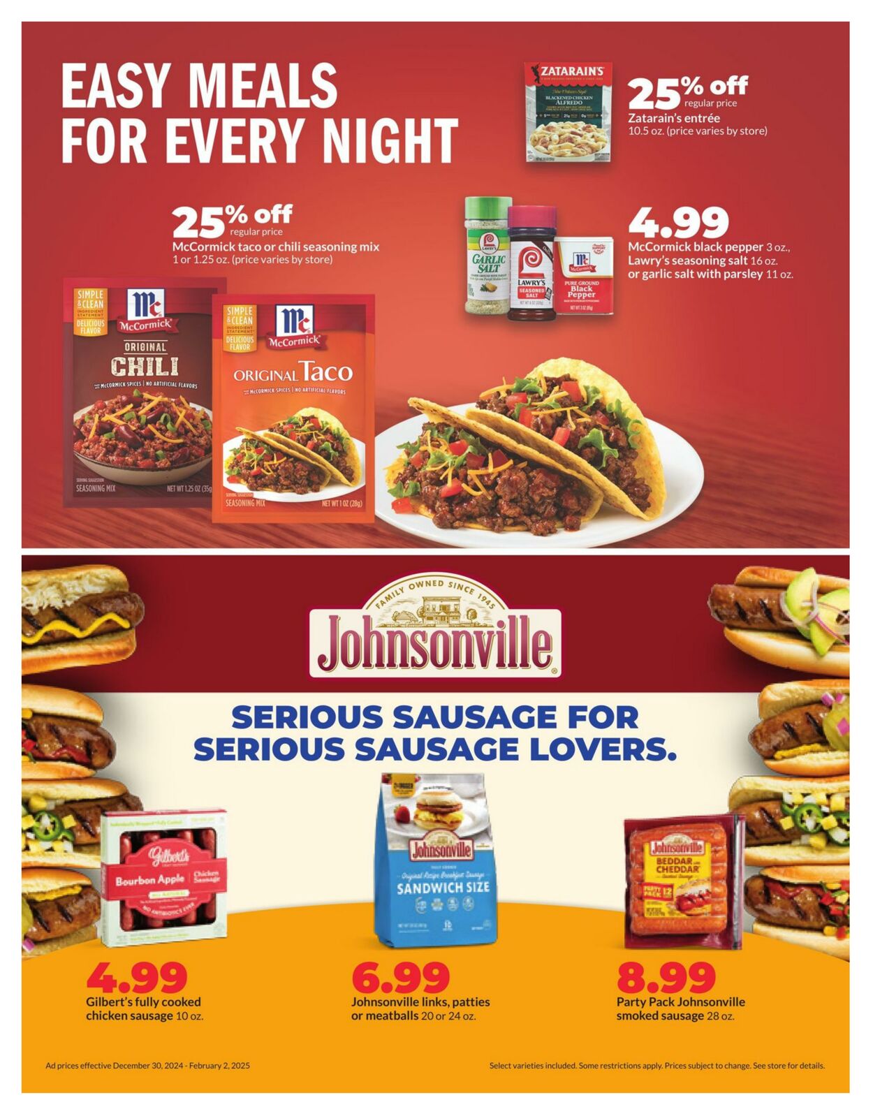 Weekly ad Hy-Vee 12/30/2024 - 01/07/2025