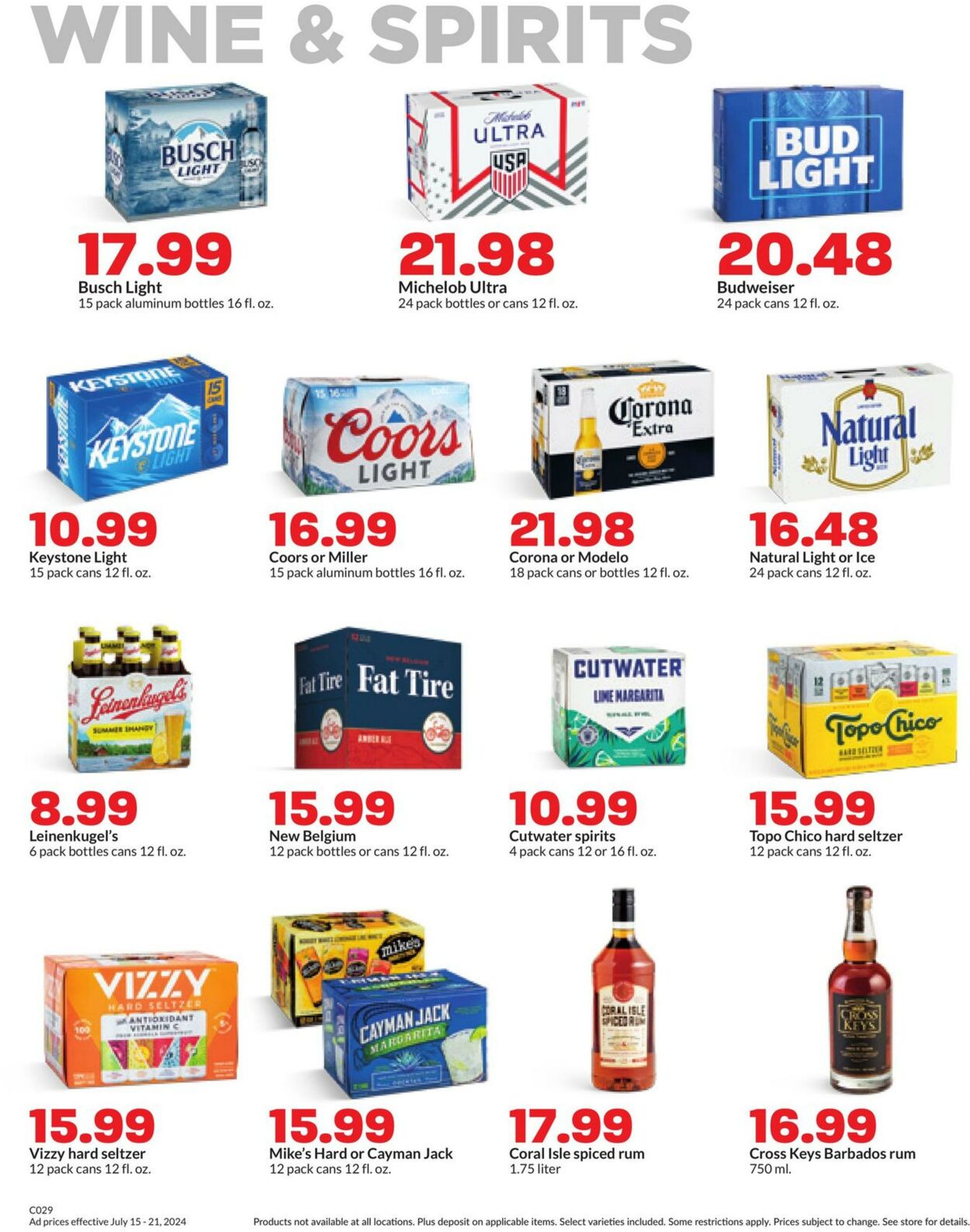 Weekly ad Hy-Vee 07/15/2024 - 07/21/2024