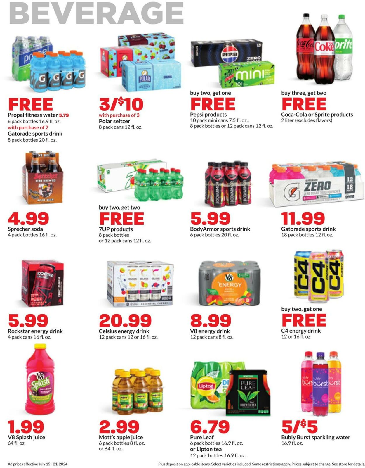 Weekly ad Hy-Vee 07/15/2024 - 07/21/2024