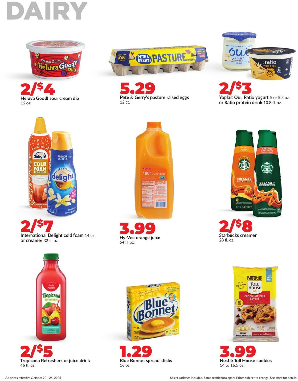 Weekly ad Hy-Vee 10/20/2025 - 10/26/2025