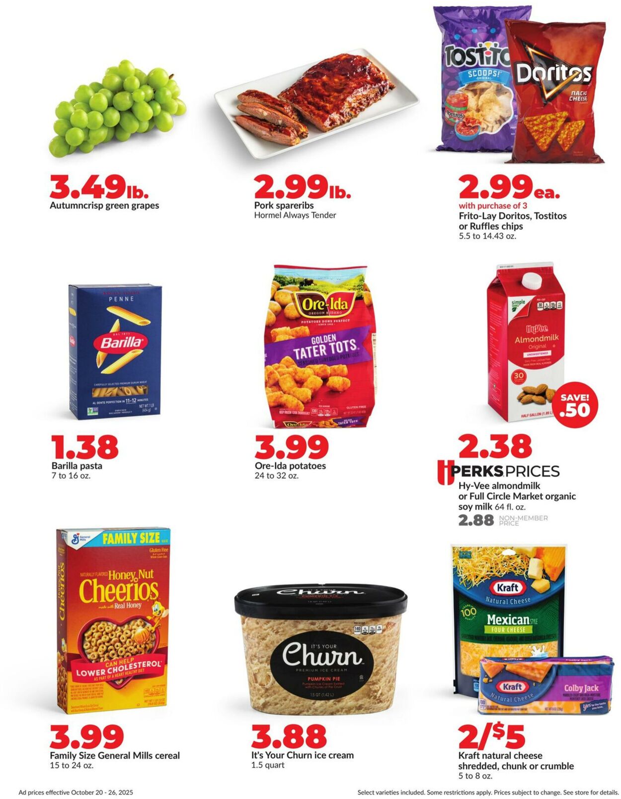 Weekly ad Hy-Vee 10/20/2025 - 10/26/2025