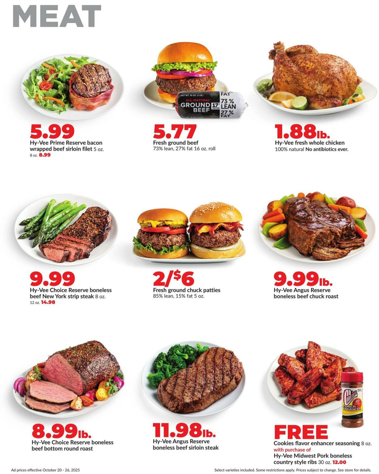 Weekly ad Hy-Vee 10/20/2025 - 10/26/2025
