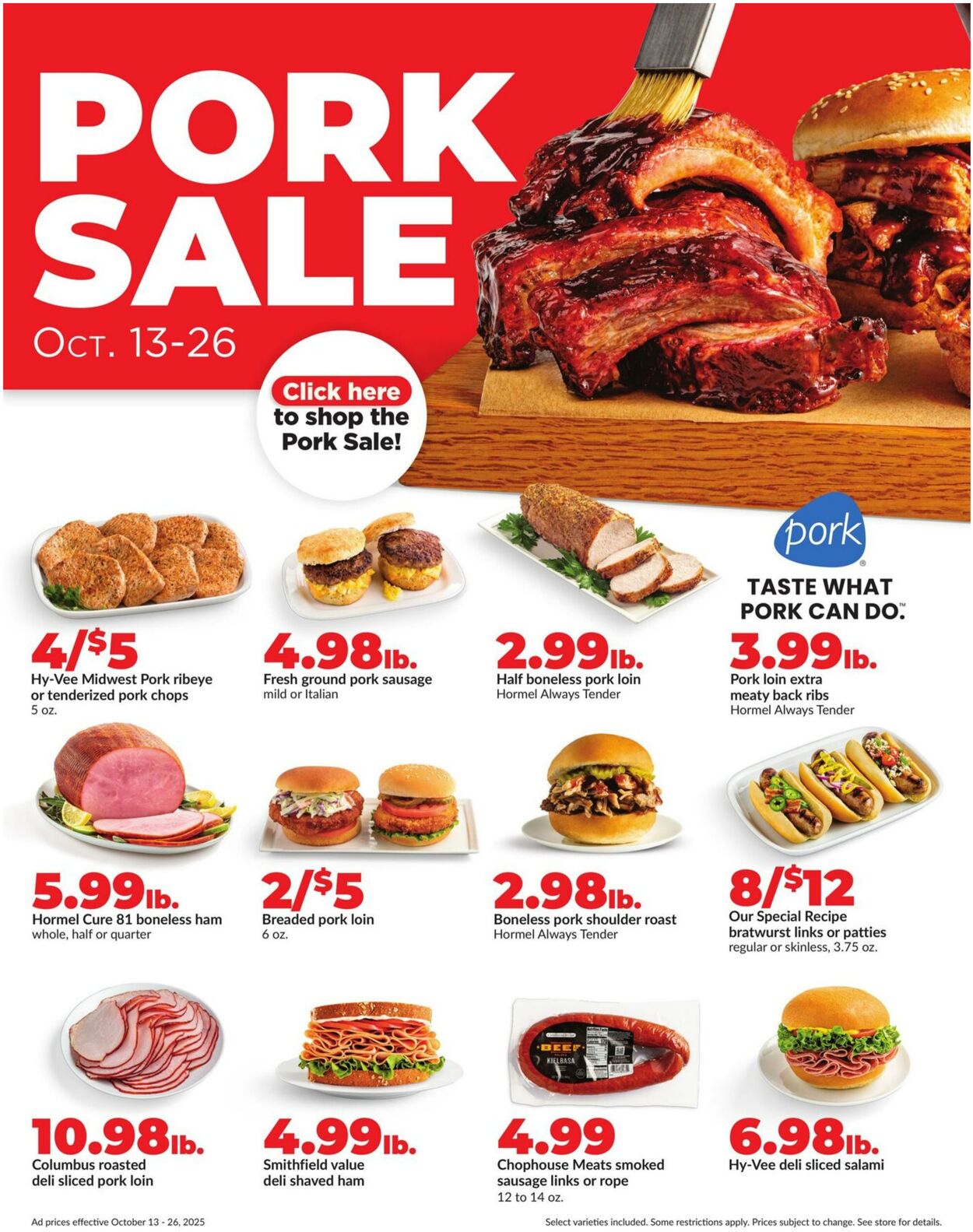 Weekly ad Hy-Vee 10/20/2025 - 10/26/2025