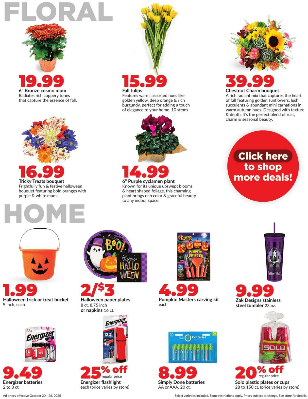 Weekly ad Hy-Vee 10/20/2025 - 10/26/2025