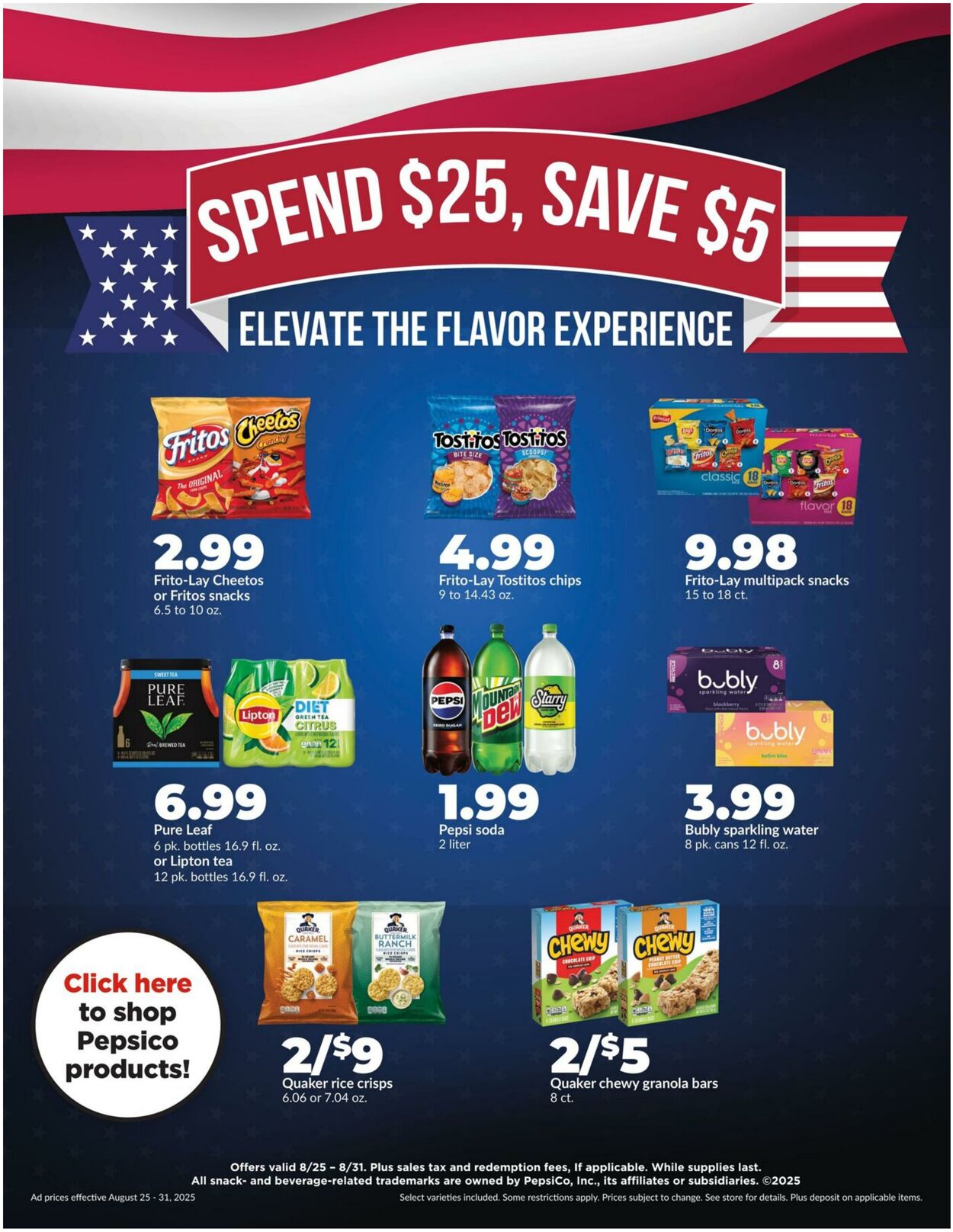 Weekly ad Hy-Vee 08/25/2025 - 08/31/2025