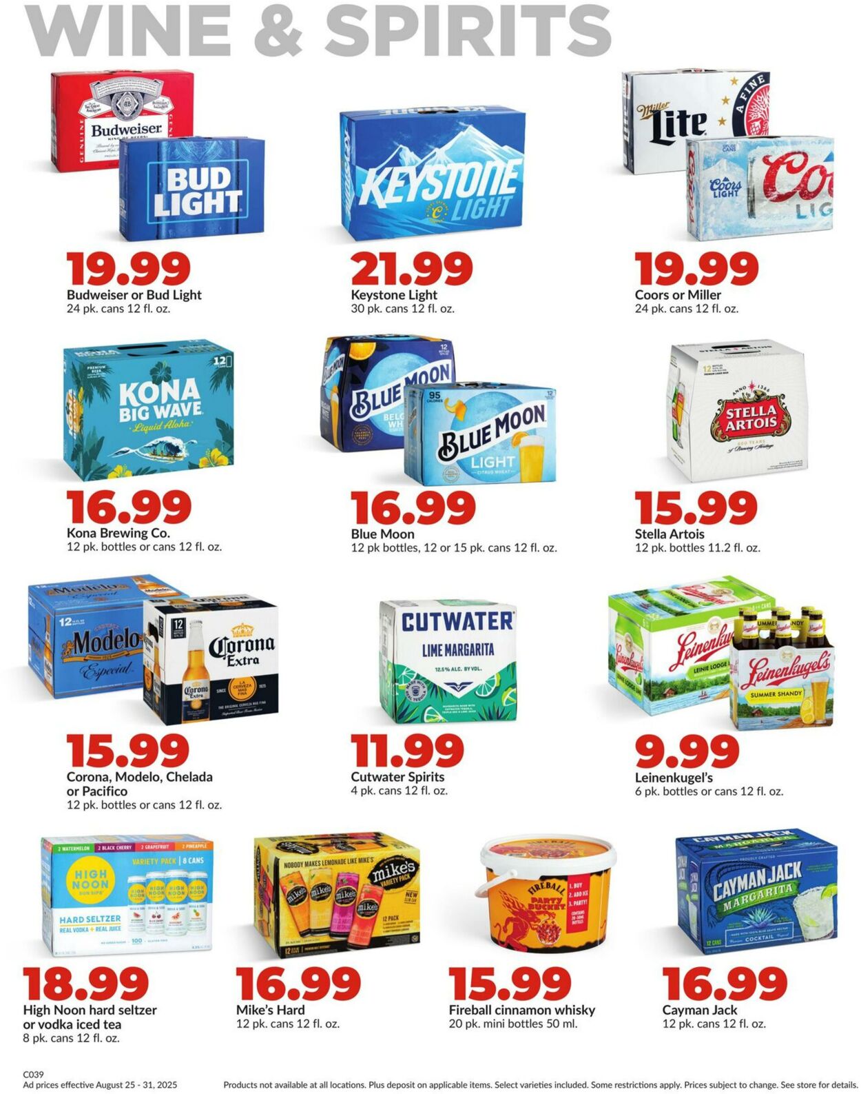 Weekly ad Hy-Vee 08/25/2025 - 08/31/2025