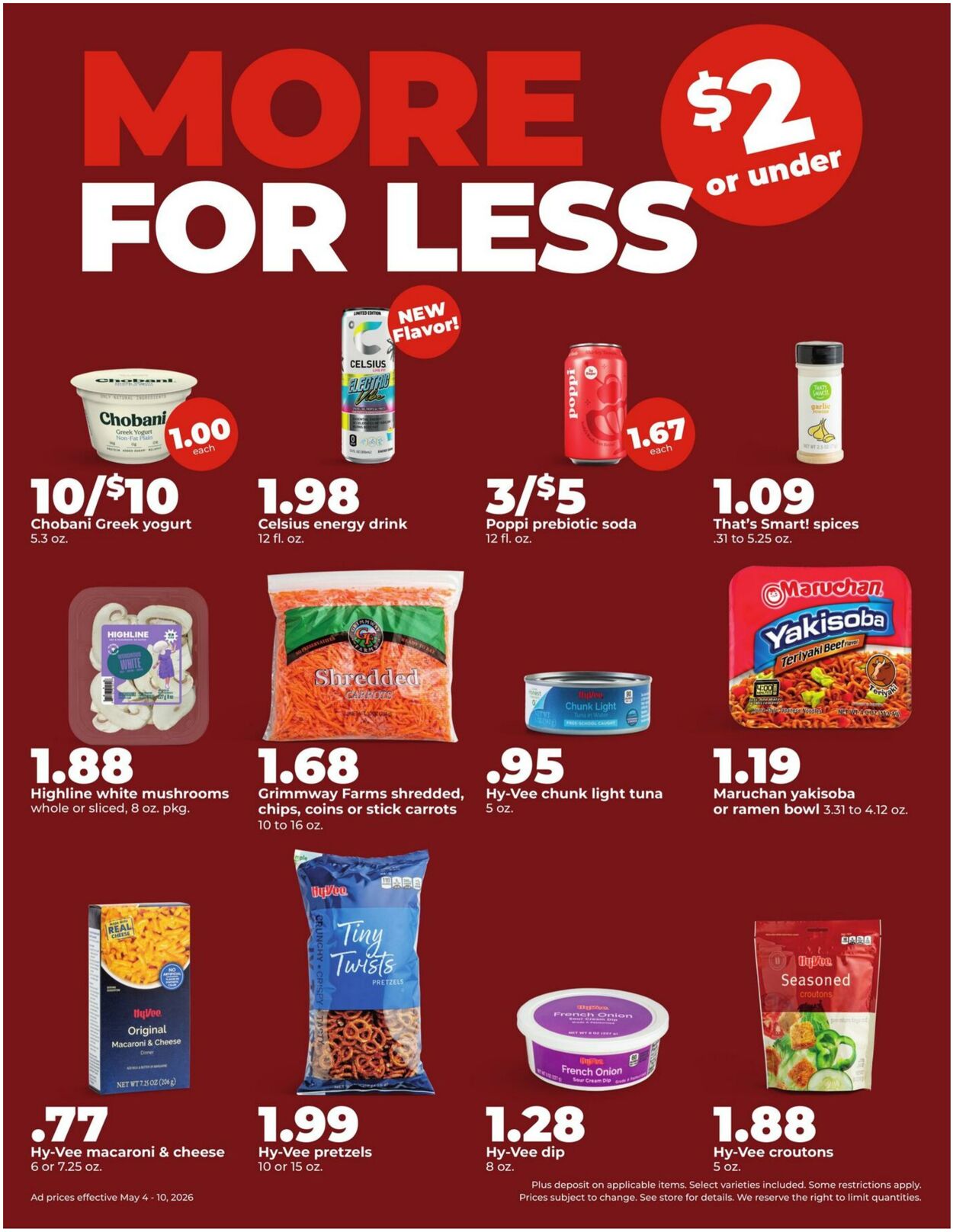 Weekly ad Hy-Vee 05/04/2026 - 05/10/2026