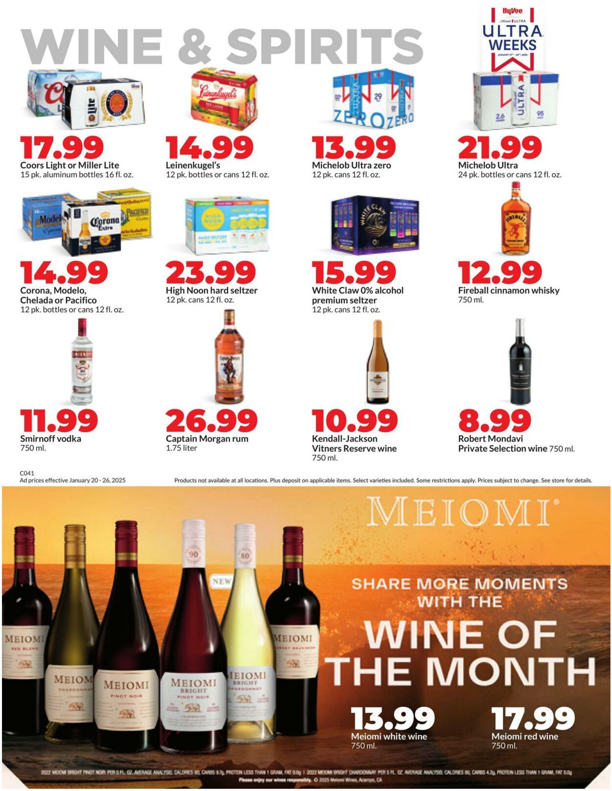 Weekly ad Hy-Vee 01/20/2025 - 01/26/2025