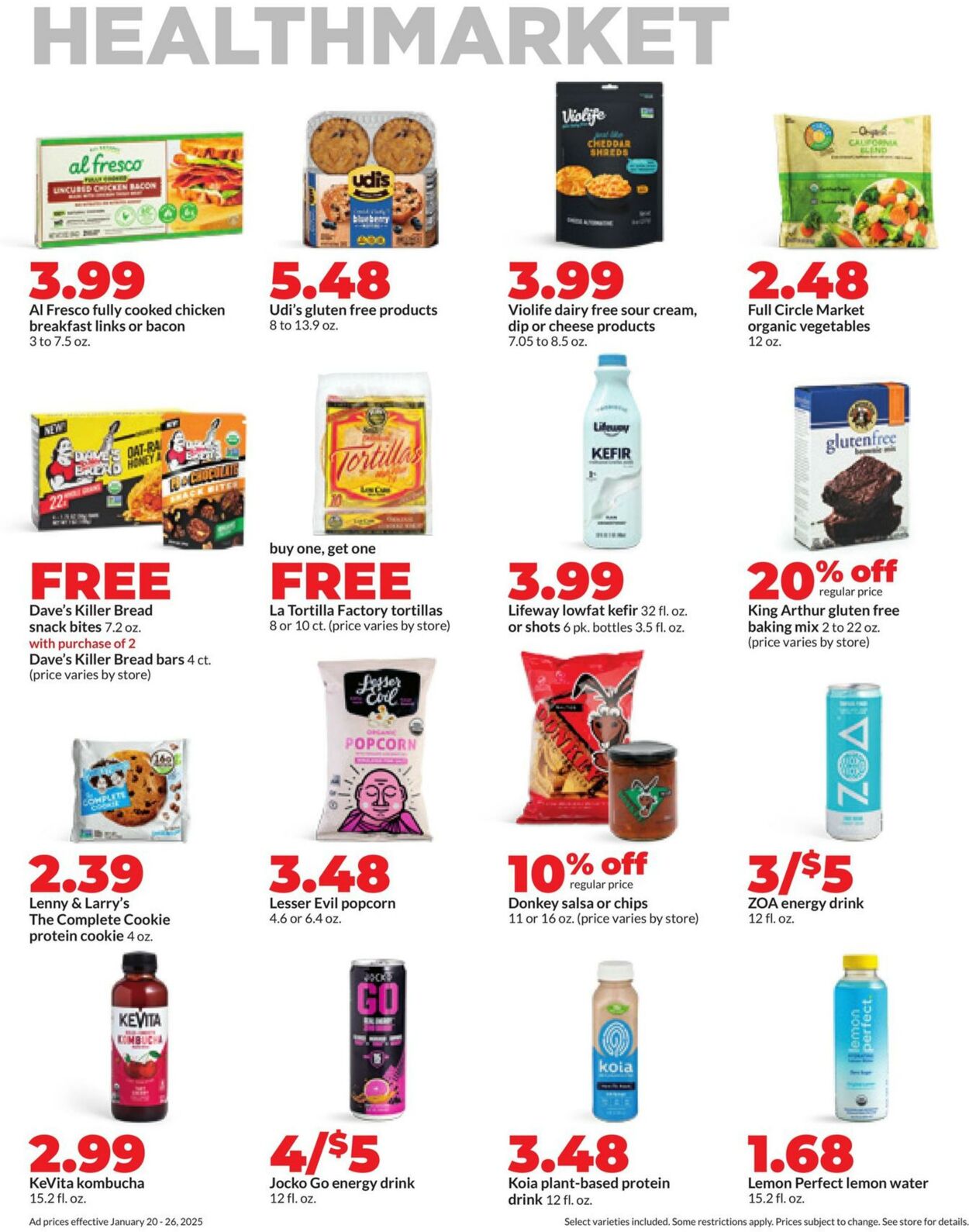 Weekly ad Hy-Vee 01/20/2025 - 01/26/2025