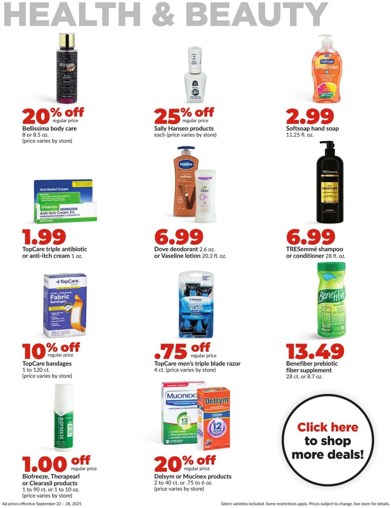 Weekly ad Hy-Vee 09/22/2025 - 09/28/2025