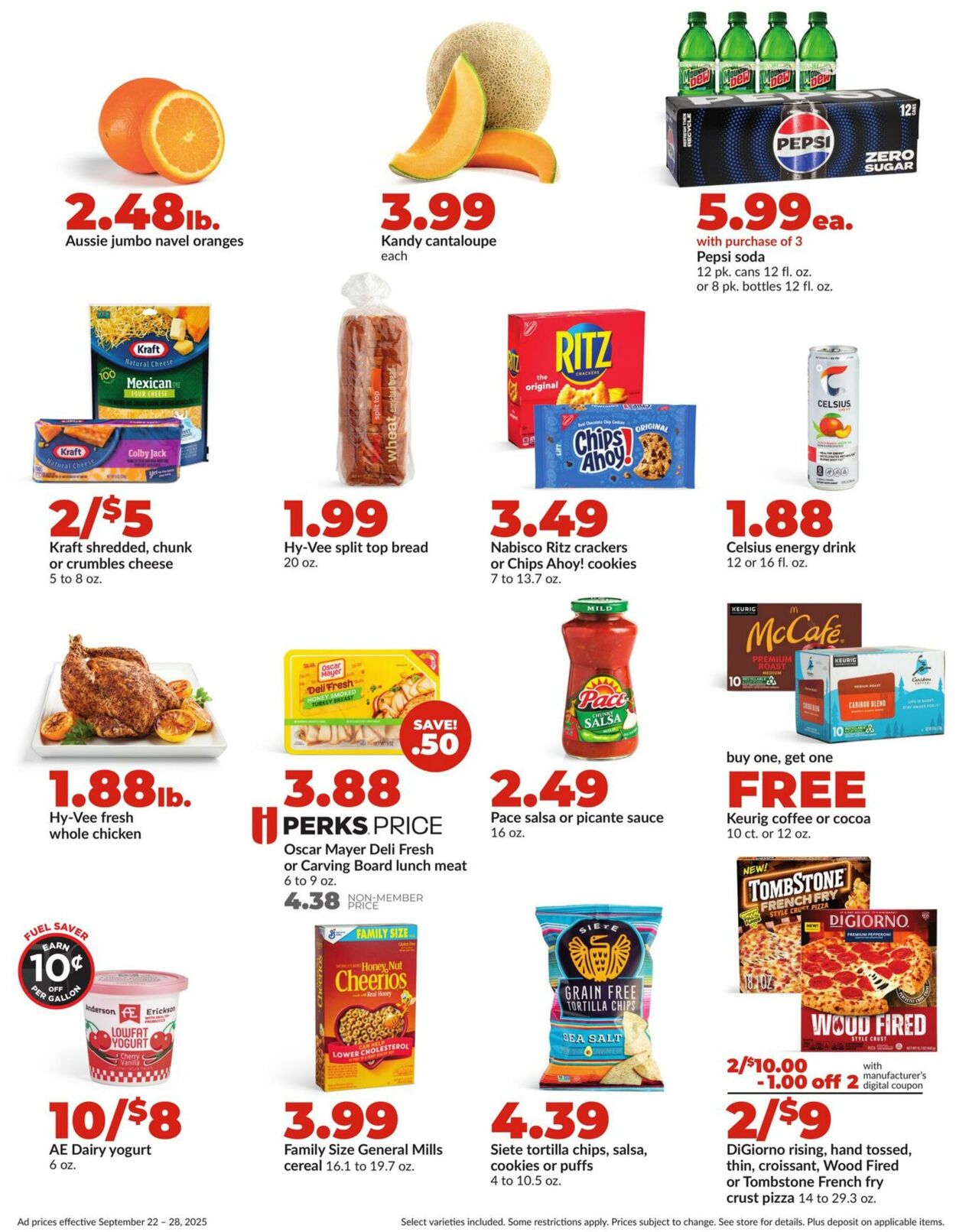 Weekly ad Hy-Vee 09/22/2025 - 09/28/2025