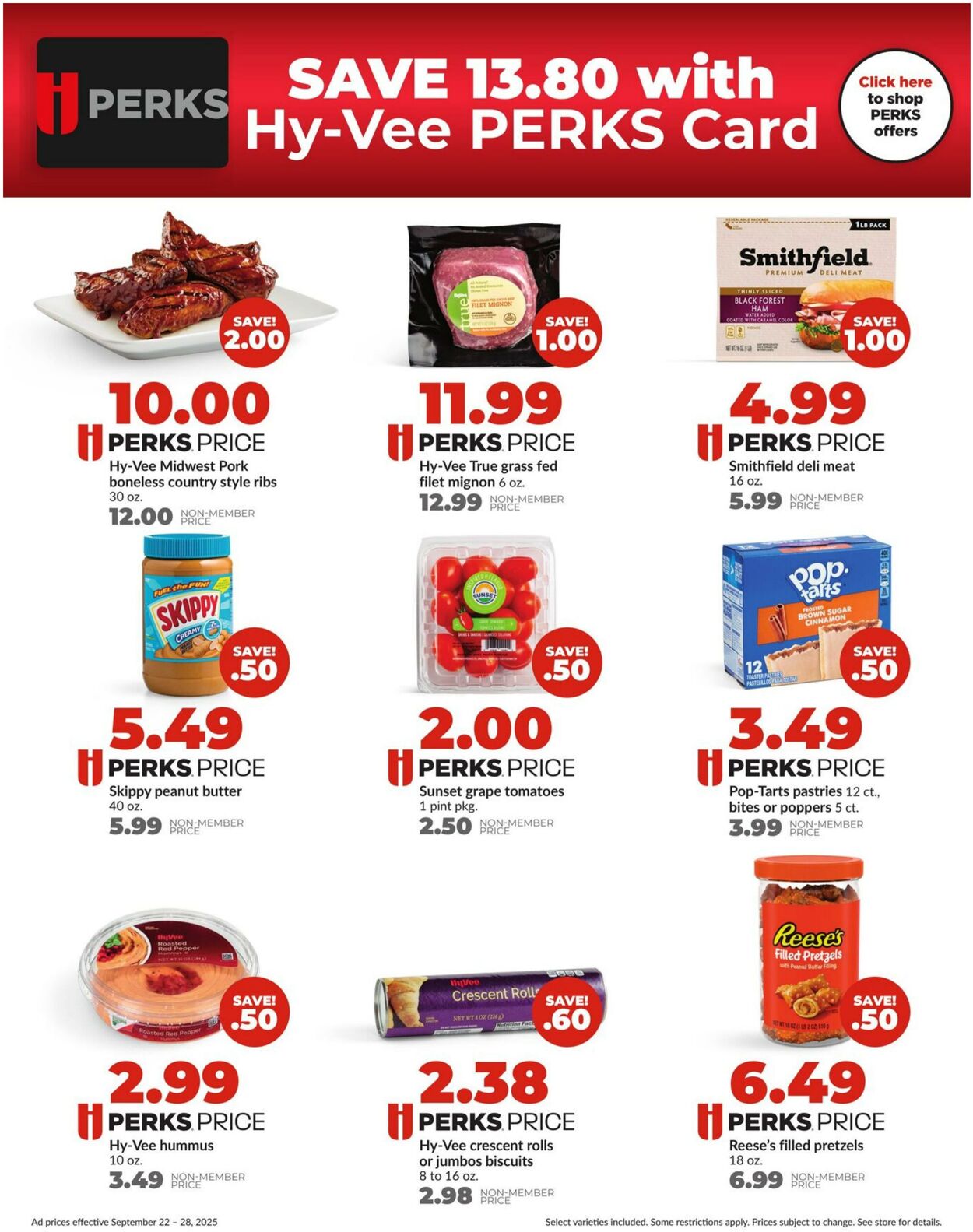 Weekly ad Hy-Vee 09/22/2025 - 09/28/2025
