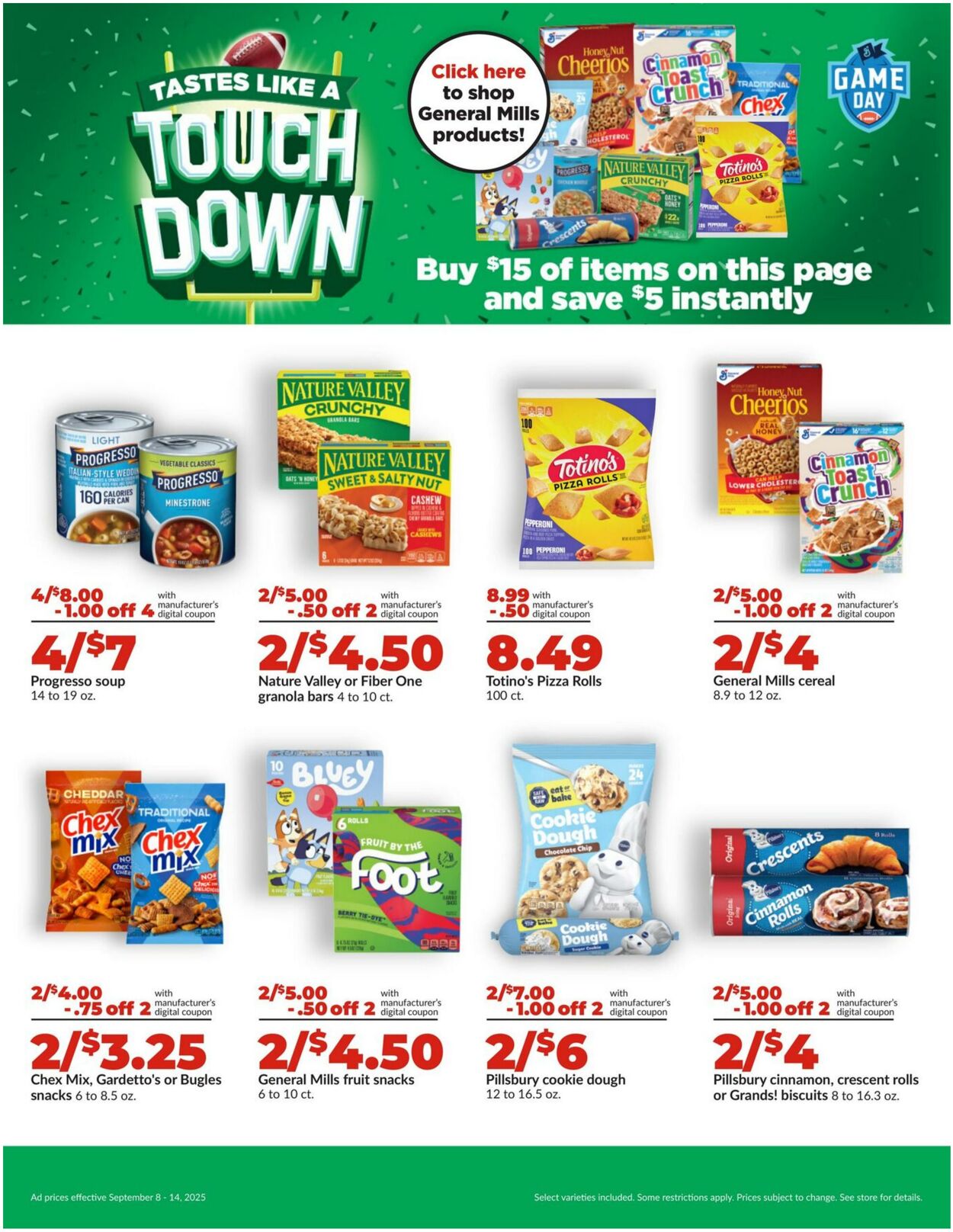 Weekly ad Hy-Vee 09/08/2025 - 09/14/2025