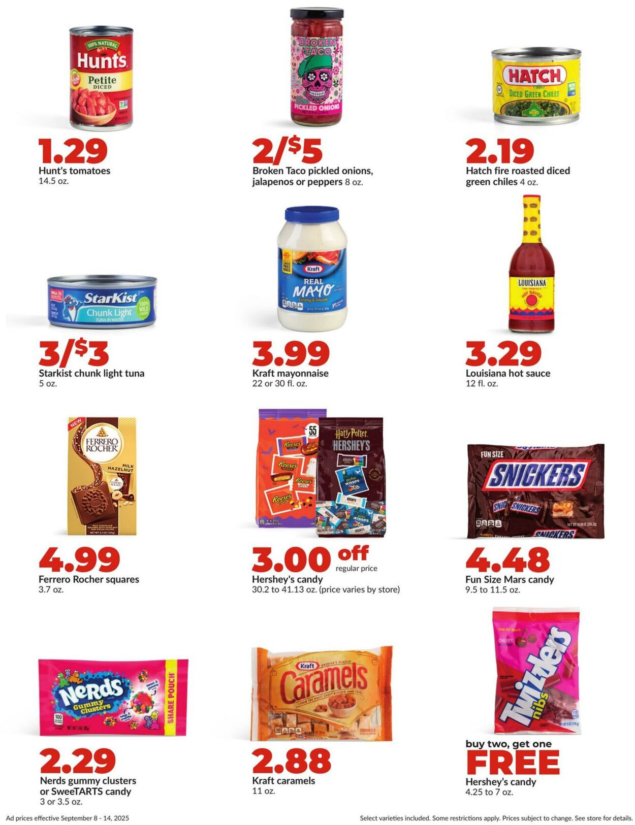 Weekly ad Hy-Vee 09/08/2025 - 09/14/2025