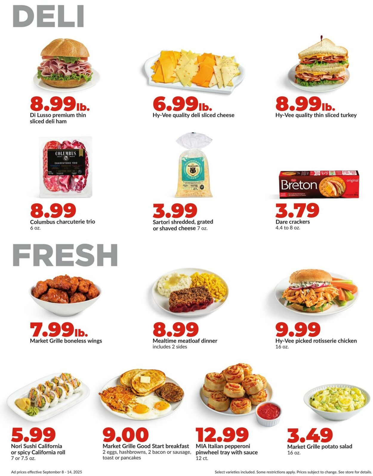 Weekly ad Hy-Vee 09/08/2025 - 09/14/2025
