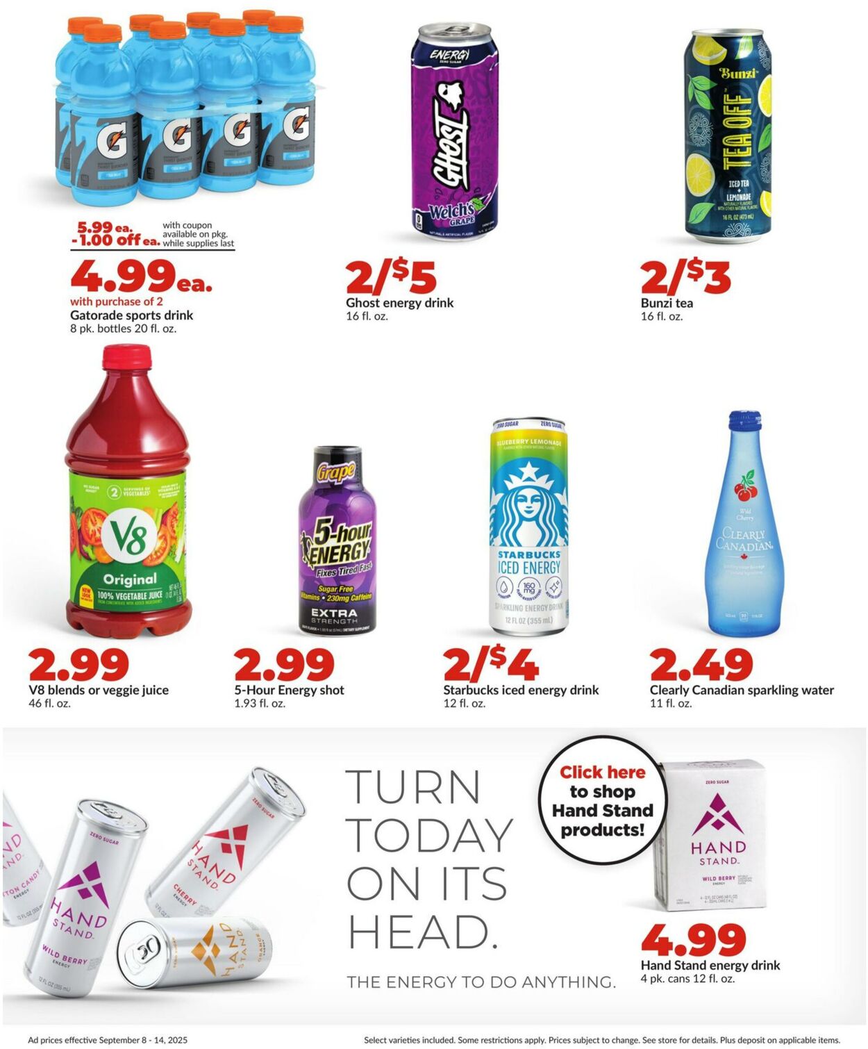 Weekly ad Hy-Vee 09/08/2025 - 09/14/2025