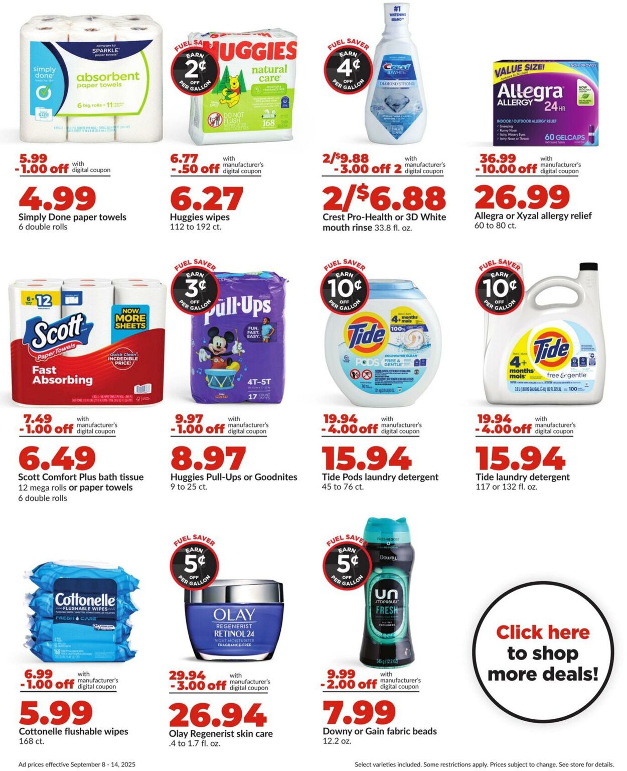 Weekly ad Hy-Vee 09/08/2025 - 09/14/2025