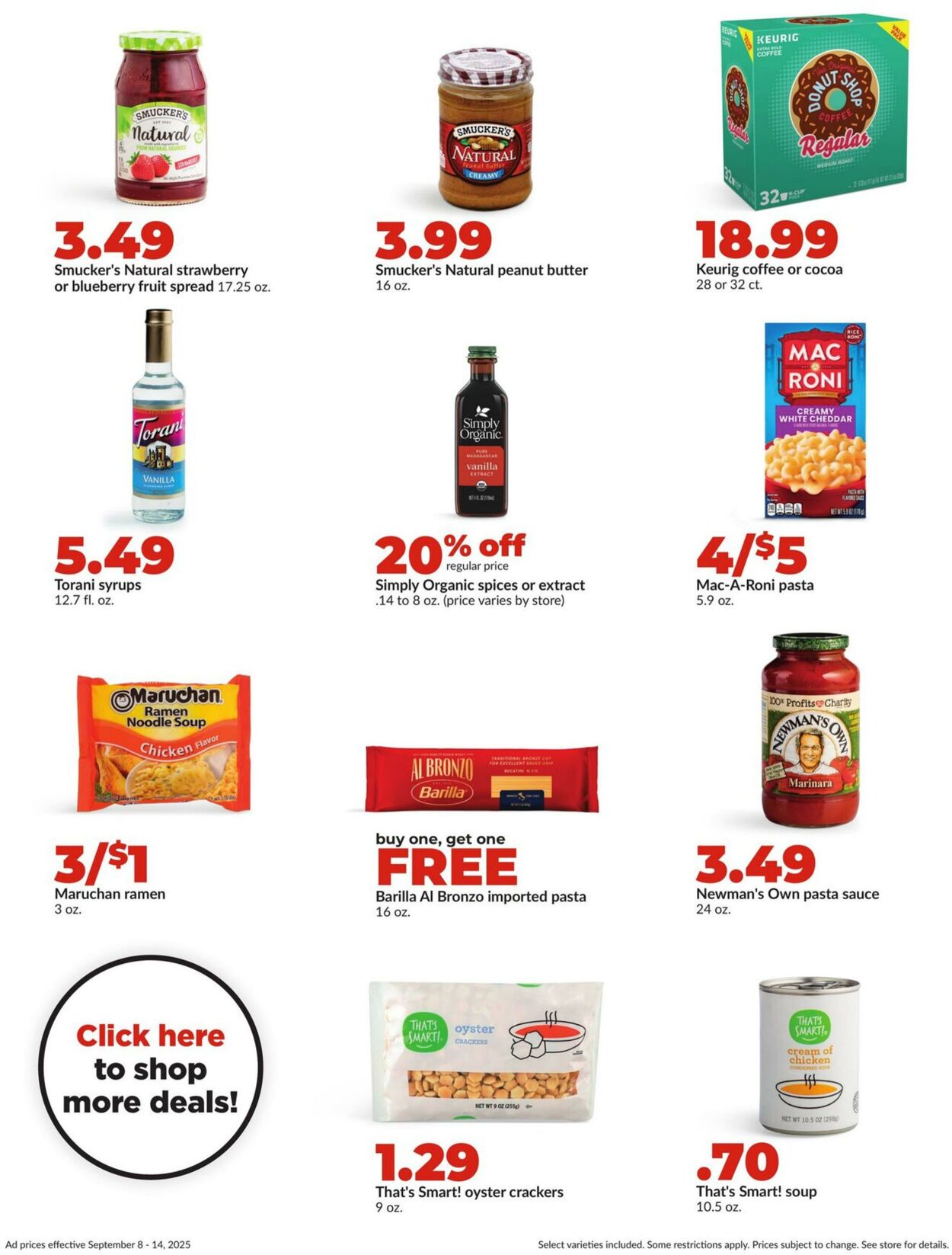 Weekly ad Hy-Vee 09/08/2025 - 09/14/2025