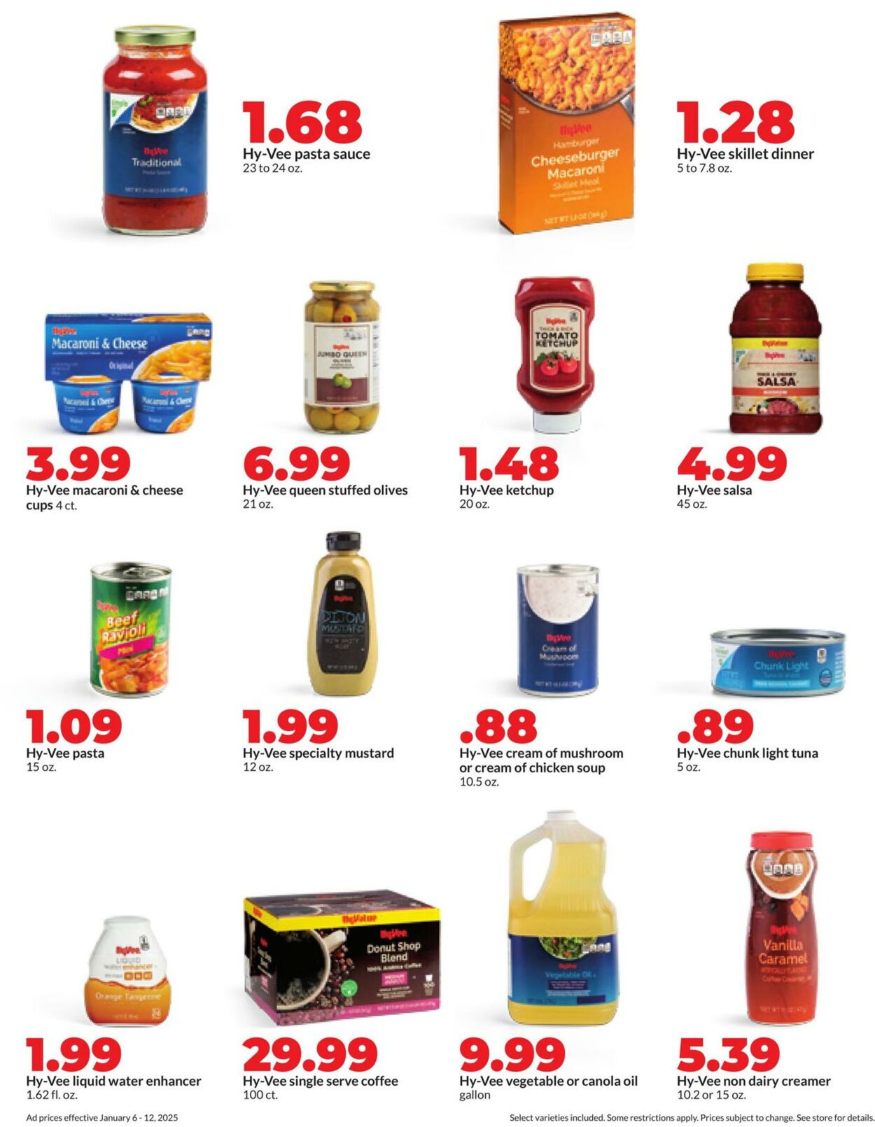 Weekly ad Hy-Vee 01/06/2025 - 01/12/2025