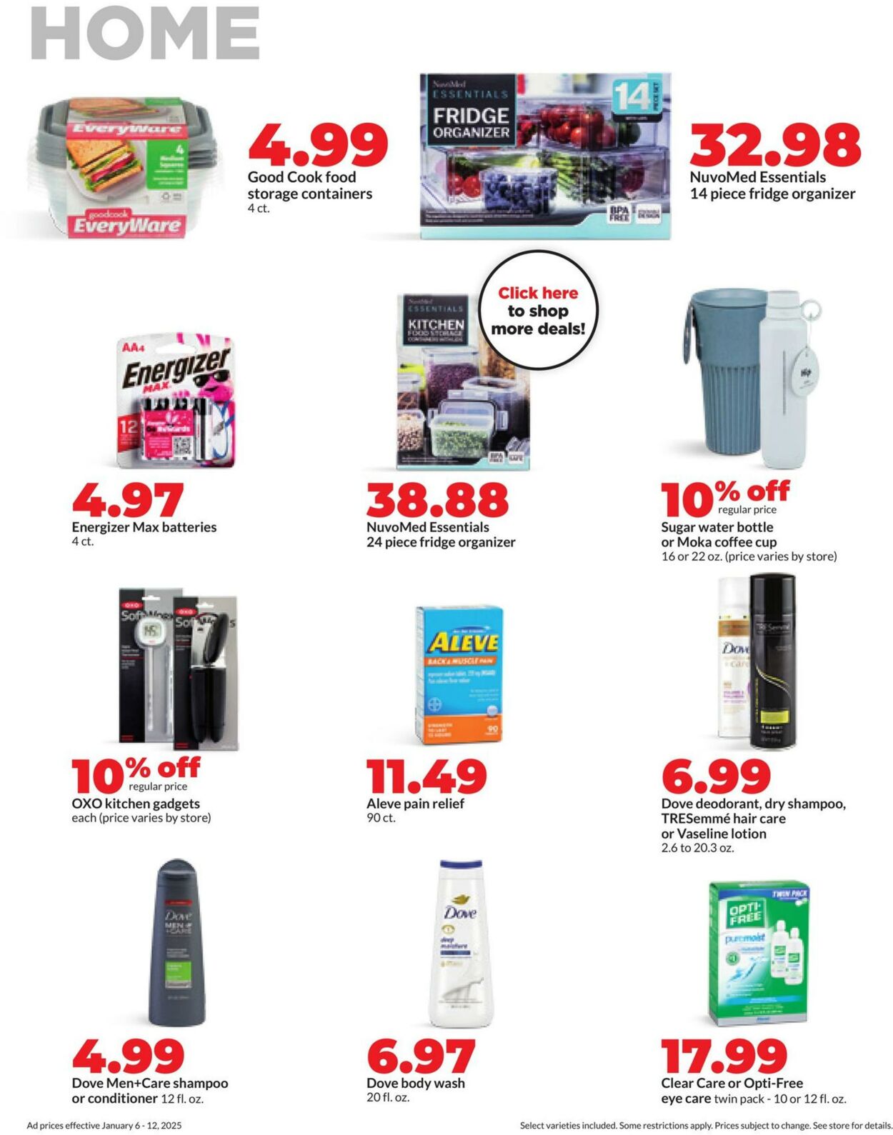 Weekly ad Hy-Vee 01/06/2025 - 01/12/2025