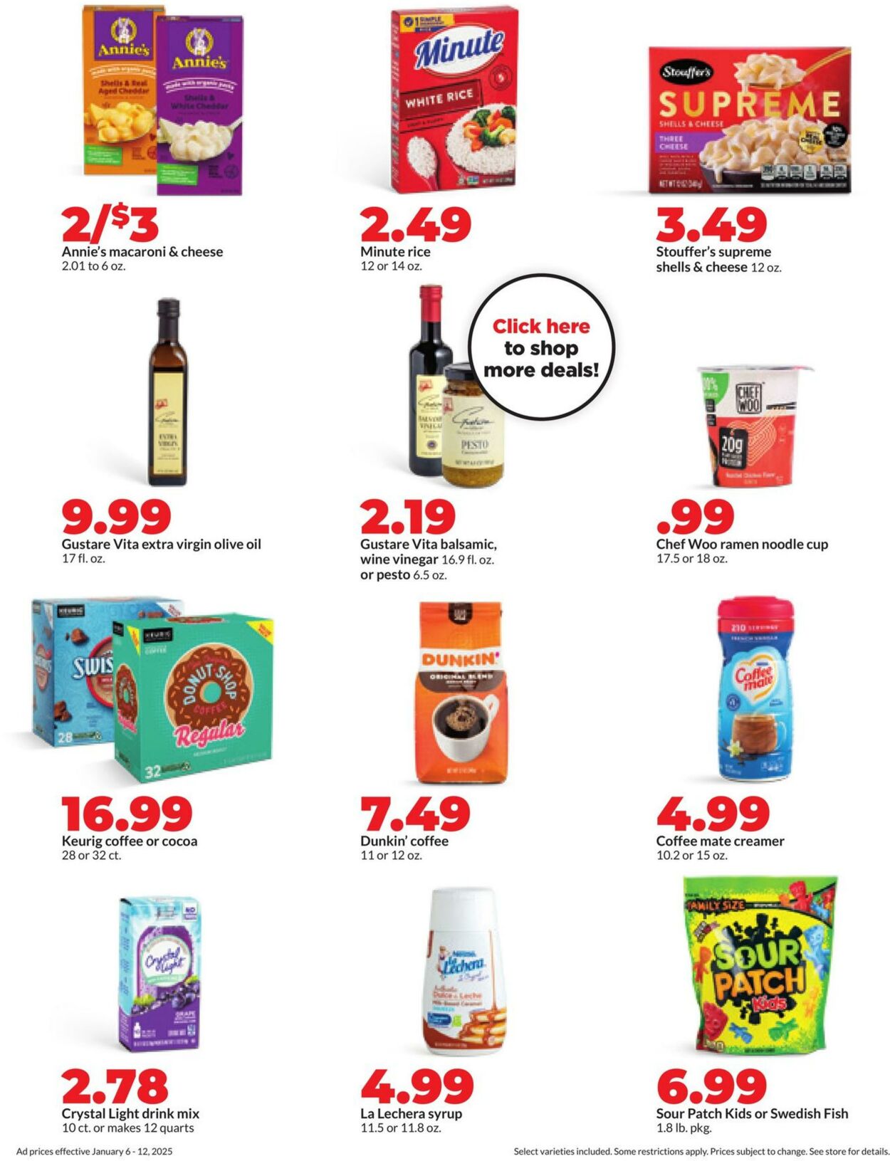 Weekly ad Hy-Vee 01/06/2025 - 01/12/2025