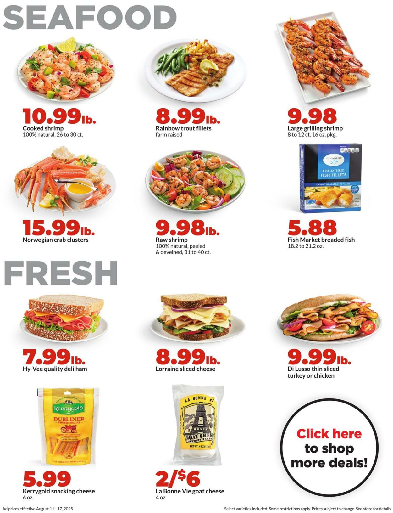 Weekly ad Hy-Vee 08/11/2025 - 08/17/2025