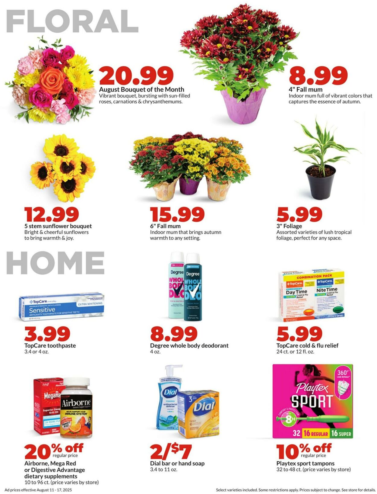 Weekly ad Hy-Vee 08/11/2025 - 08/17/2025