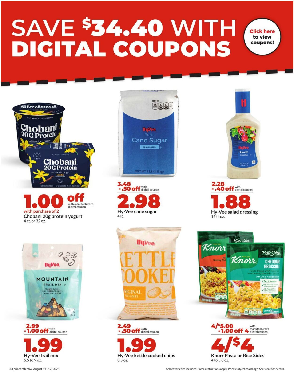 Weekly ad Hy-Vee 08/11/2025 - 08/17/2025