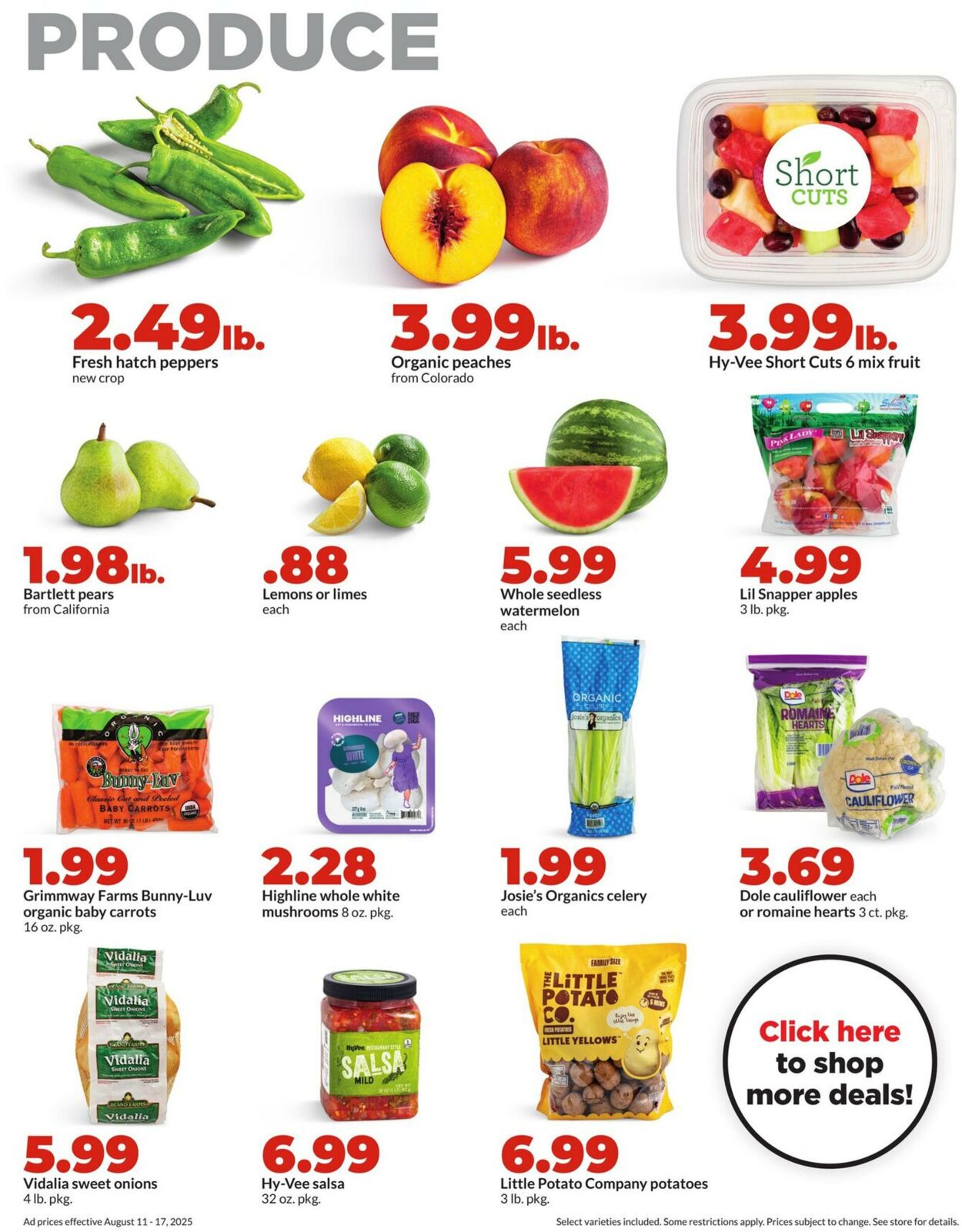 Weekly ad Hy-Vee 08/11/2025 - 08/17/2025