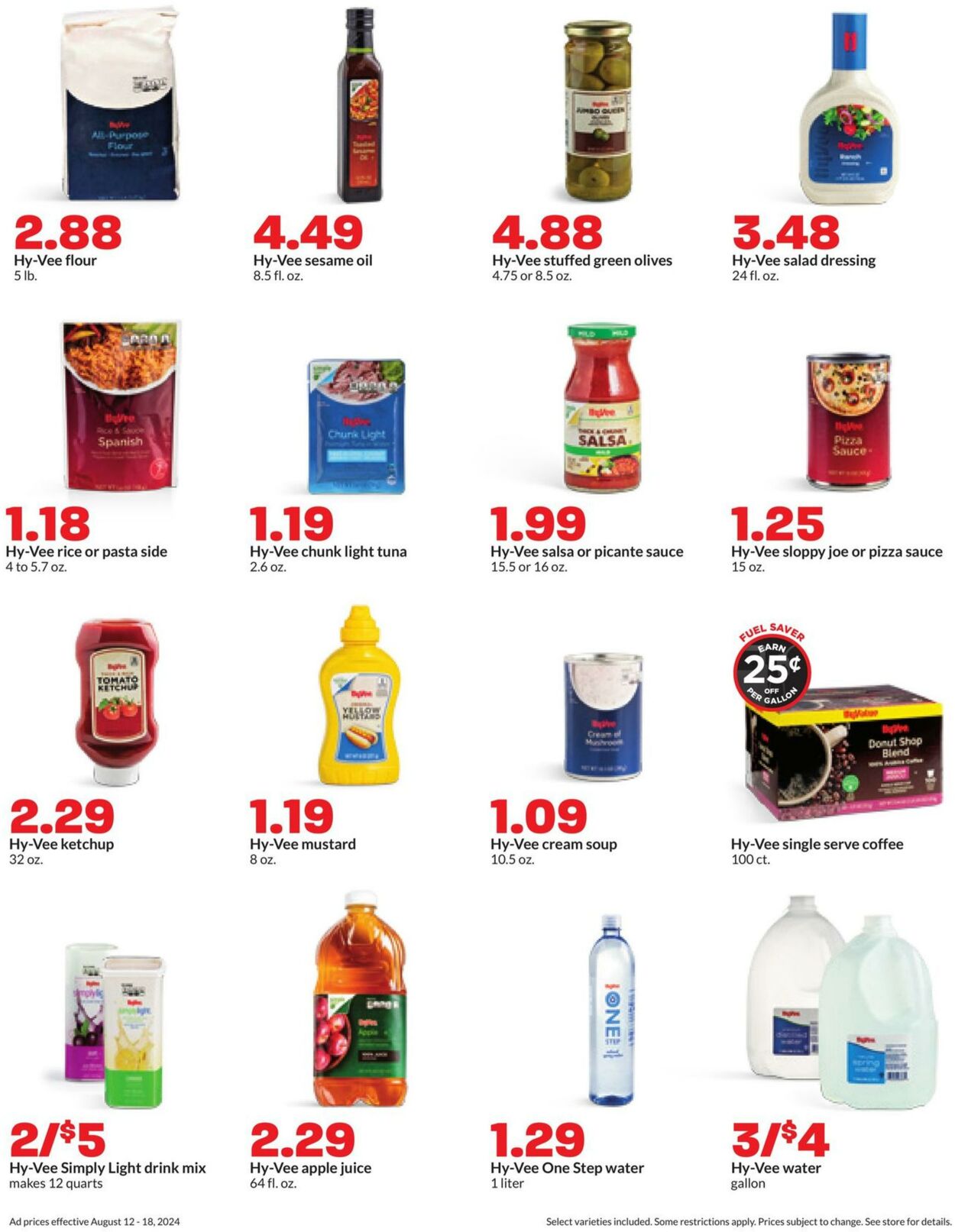 Weekly ad Hy-Vee 08/12/2024 - 08/18/2024