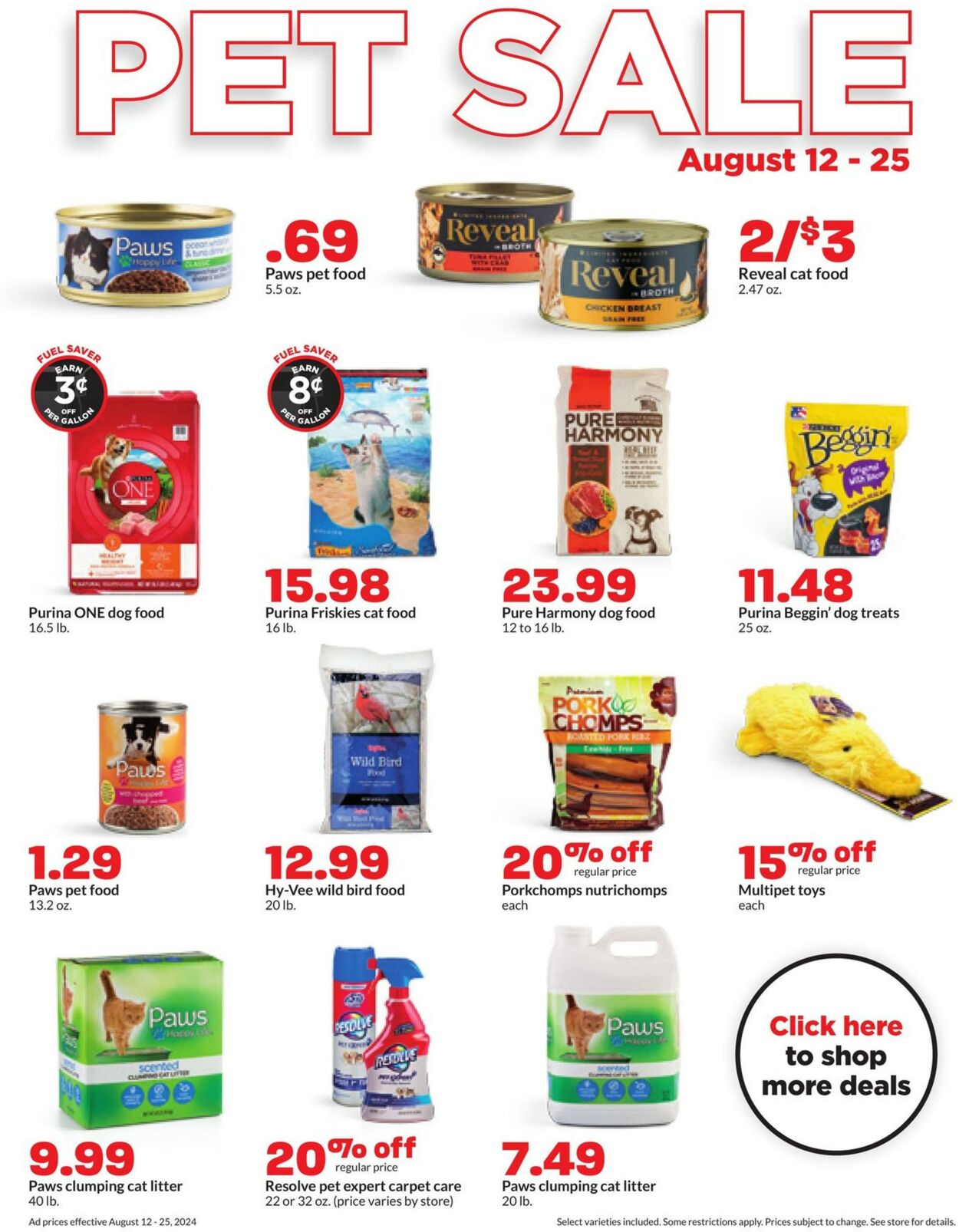 Weekly ad Hy-Vee 08/12/2024 - 08/18/2024